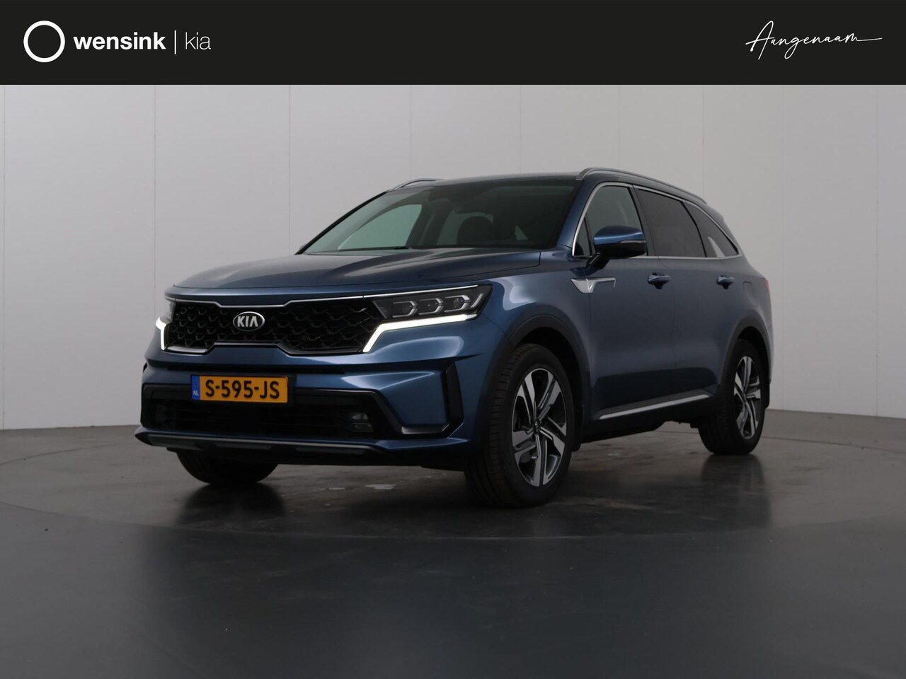 Kia Sorento - 1.6 T-GDI Plug-in Hybrid 4WD DynamicPlusLine 7p. | Lederen bekleding | Adaptieve Cruise Co - AutoWereld.nl