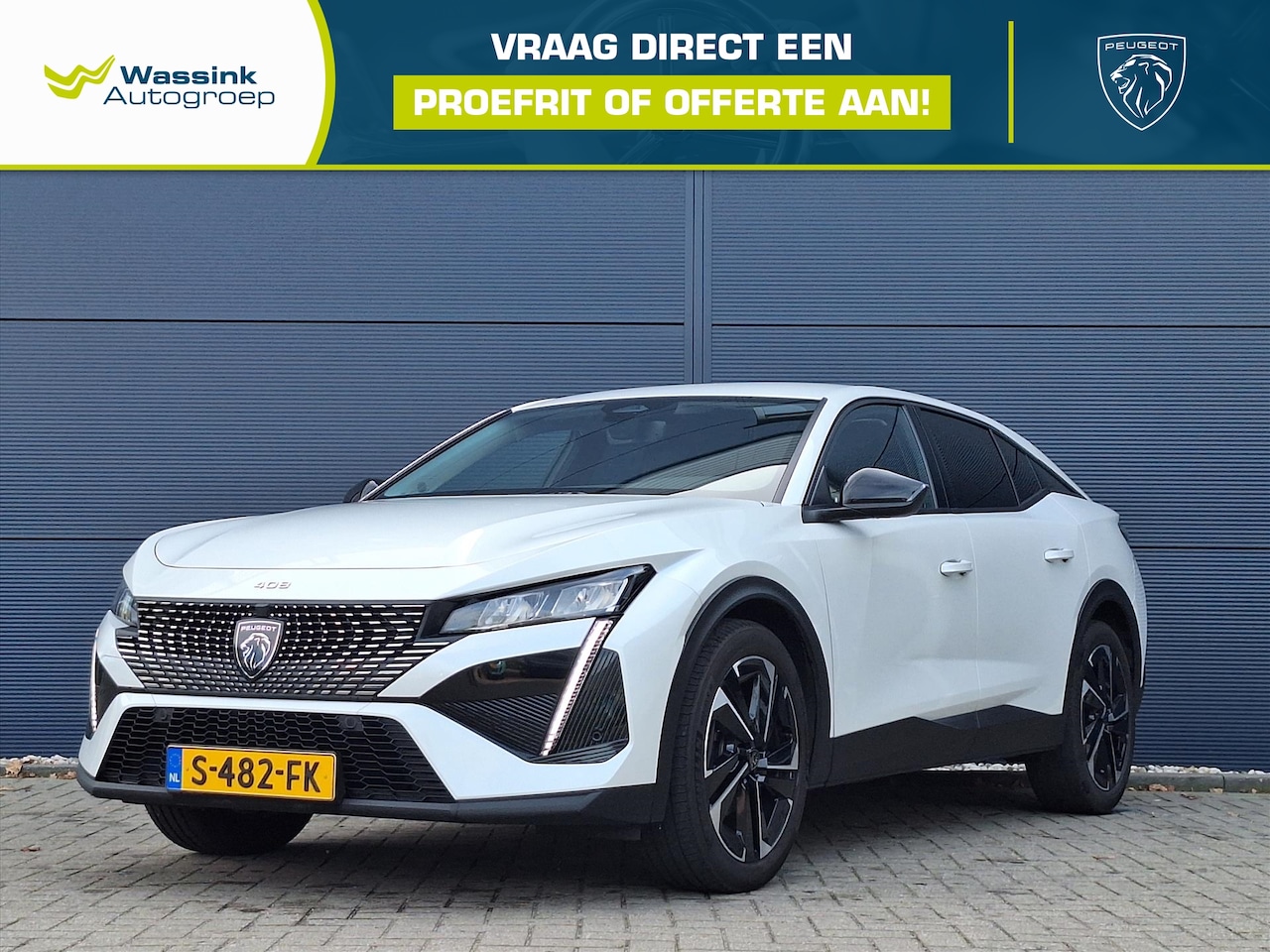 Peugeot 408 - 1.2 PureTech 130PK EAT8 Allure Pack | Voorruit Verwarming | Cruise Control | Apple CarPlay - AutoWereld.nl
