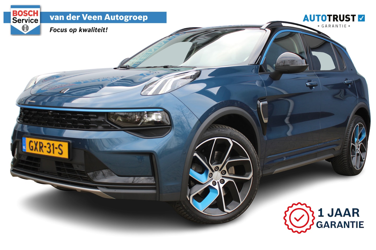 Lynk & Co 01 - 1.5 | Fabrieksgarantie tot 2026 | Panorama dak | 360' Camera | Elektrische kofferbak | Bes - AutoWereld.nl