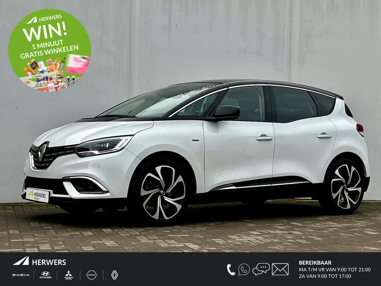 Renault Scénic - 1.3 TCe 140 Bose Black Edition Automaat / Trekhaak / 1.500kg trekgewicht / Dealer onderhou - AutoWereld.nl