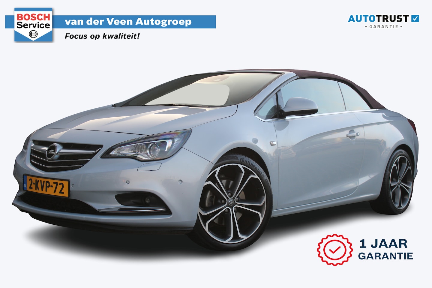 Opel Cascada - 1.6 Turbo Cosmo 170pk | Incl. 12 maanden garantie | Lederen comfort stoelen | Dodehoek det - AutoWereld.nl