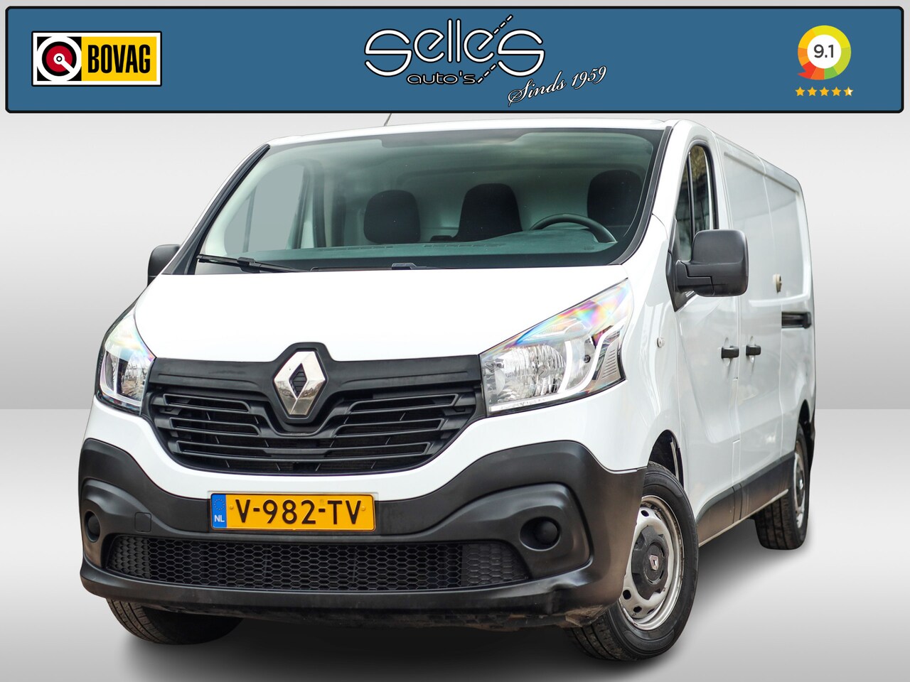 Renault Trafic - 1.6 dCi T29 L2H1 Comfort Airco | Camera | trekhaak | Schuifdeur links/rechts - AutoWereld.nl