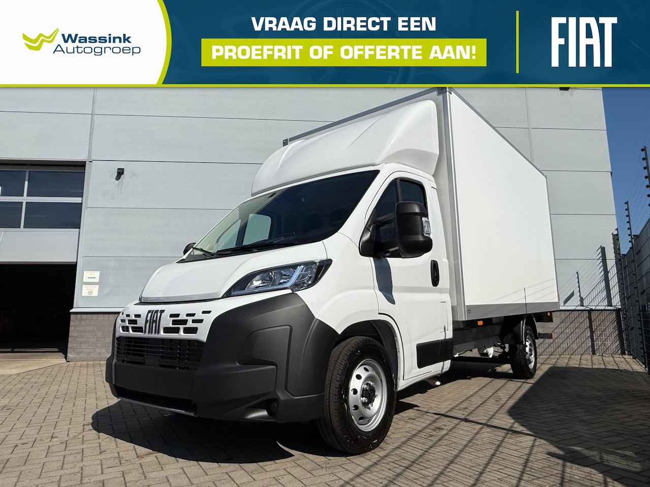 Fiat Ducato - CC 3.5T 2.2 MJ 140pk L3H1 | Dubbeldam Box | Verzwaarde Vering | Volwaardig Reservewiel - AutoWereld.nl