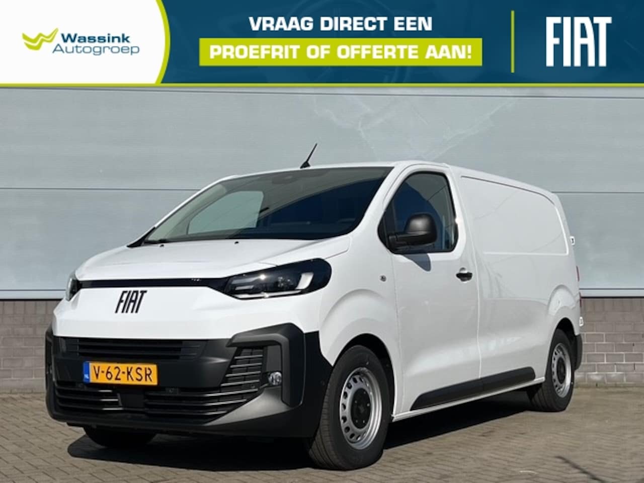 Fiat Scudo - GB 1.5 Diesel 120pk L2 | Cruise Control | Fiat Connect | Houten afwerking | 5 Inch Touchsc - AutoWereld.nl