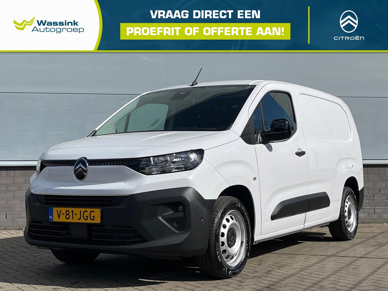 Citroën Berlingo - Van GB 1.5 BlueHDi 100pk L2 | Trekhaakvoorbereiding | Reservewiel | Cruise Control | Betim - AutoWereld.nl