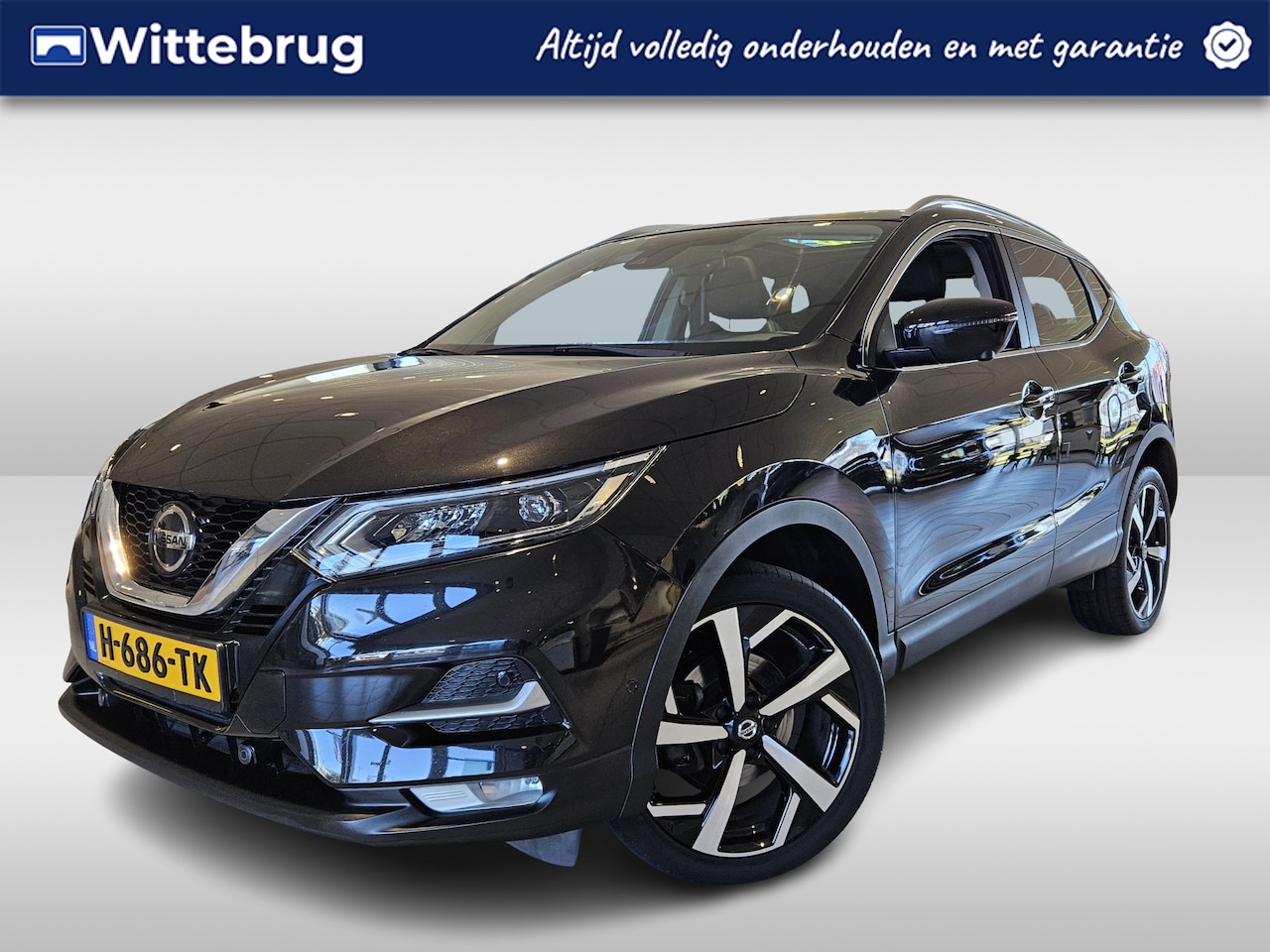 Nissan Qashqai - 1.3 DIG-T Tekna | Panoramadak | Navigatie | 360 View Camera | Keyless Entry en Start | - AutoWereld.nl