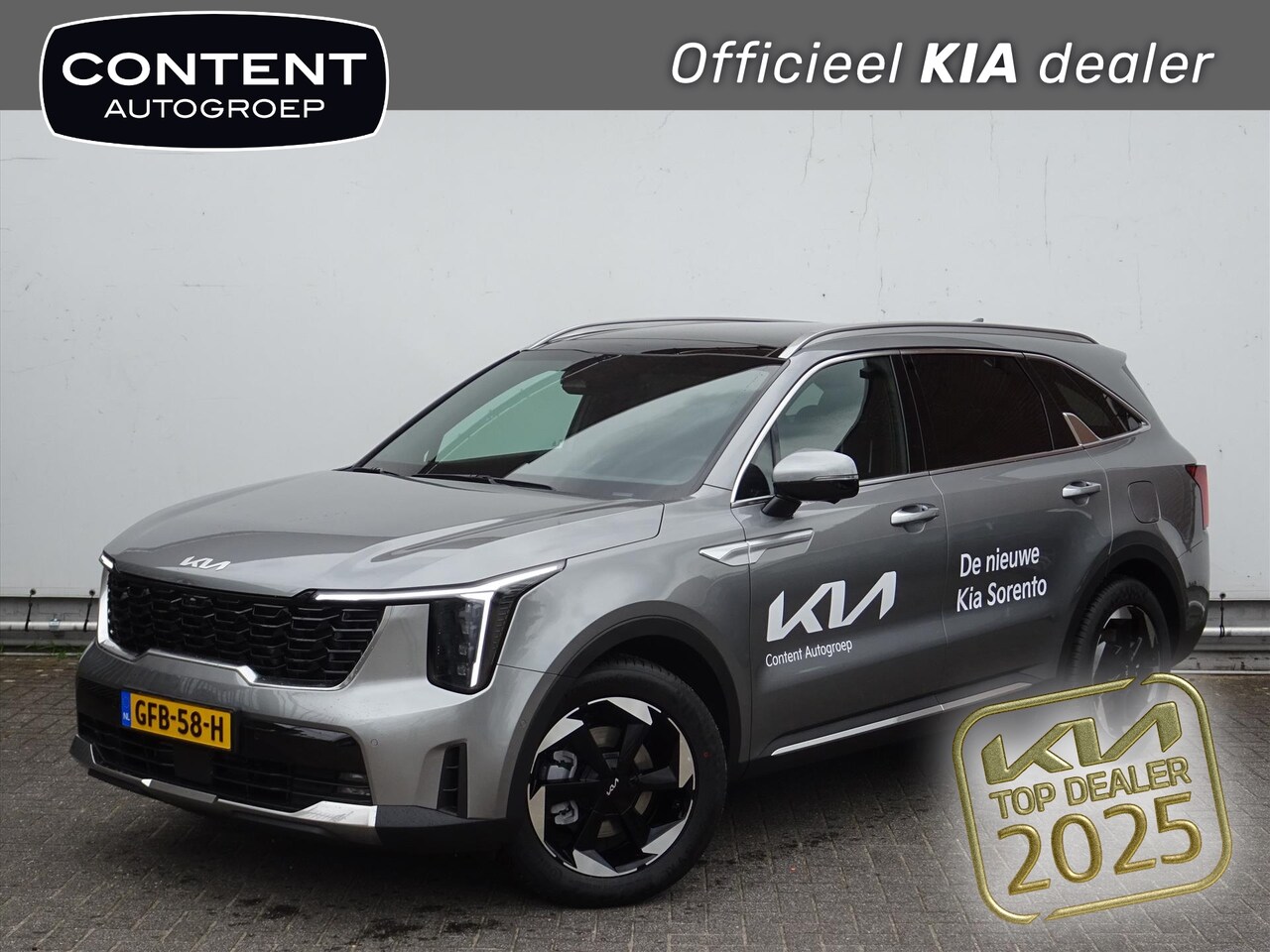 Kia Sorento - 1.6 T-GDi 253pk Plug-in Hybrid Aut AWD ExecutiveLine - AutoWereld.nl