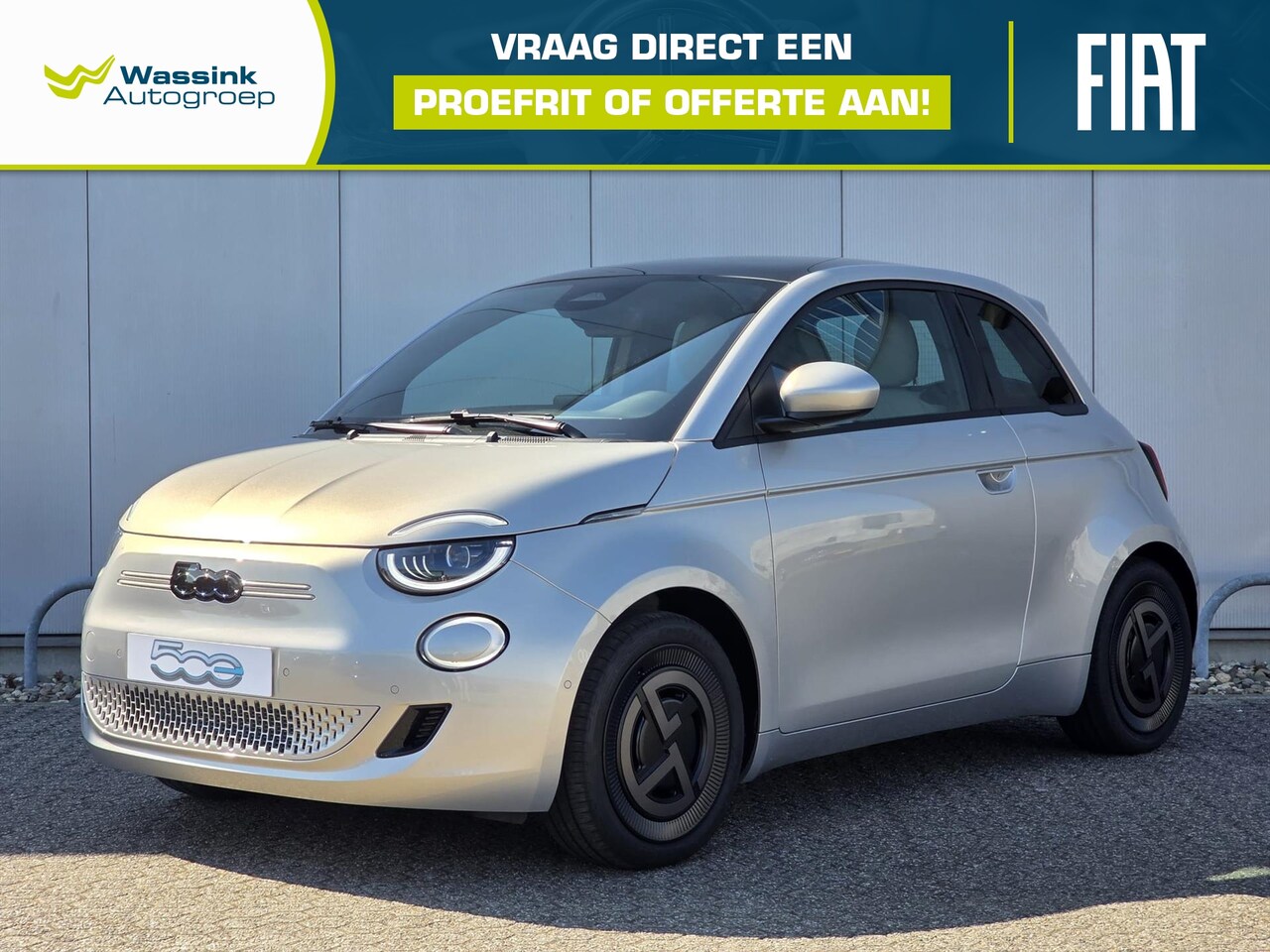 Fiat 500 - 42kWh 118pk Giorgio Armani | Lederen bekleding | Panoramadak - AutoWereld.nl