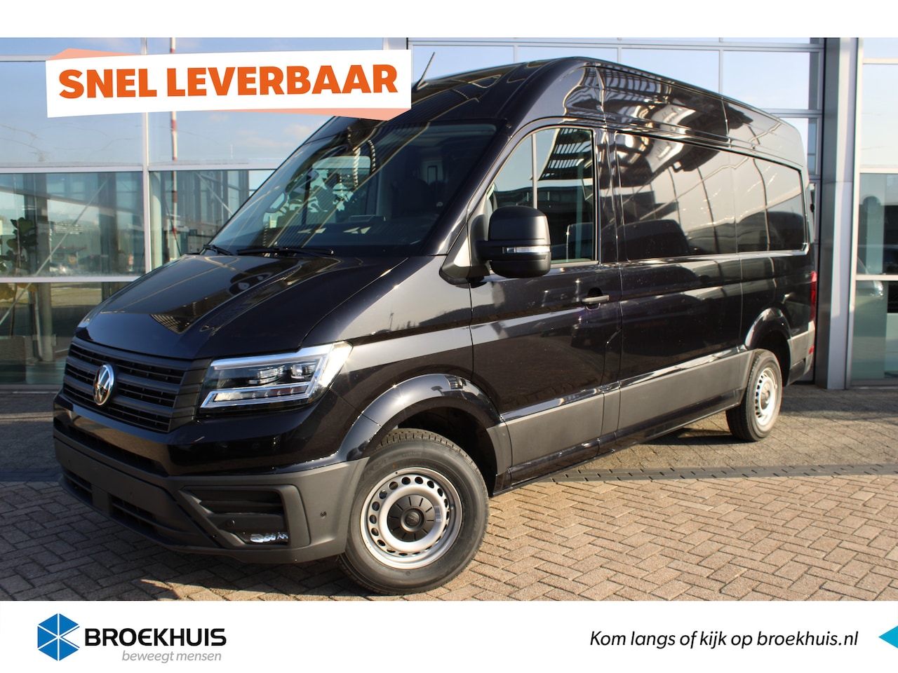 Volkswagen Crafter - BPM VRIJ | Exclusive | L3 | 177 PK | Automaat | Full Led | Navi | PDC | Achteruitrijcamera - AutoWereld.nl
