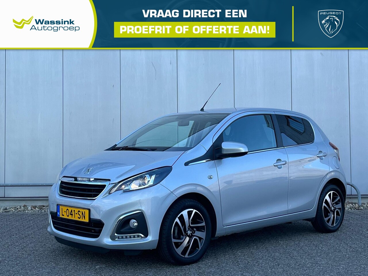 Peugeot 108 - 72pk 5 Drs Allure | Carplay/android auto | DAB | AchteruitrijCamera | Airco - AutoWereld.nl