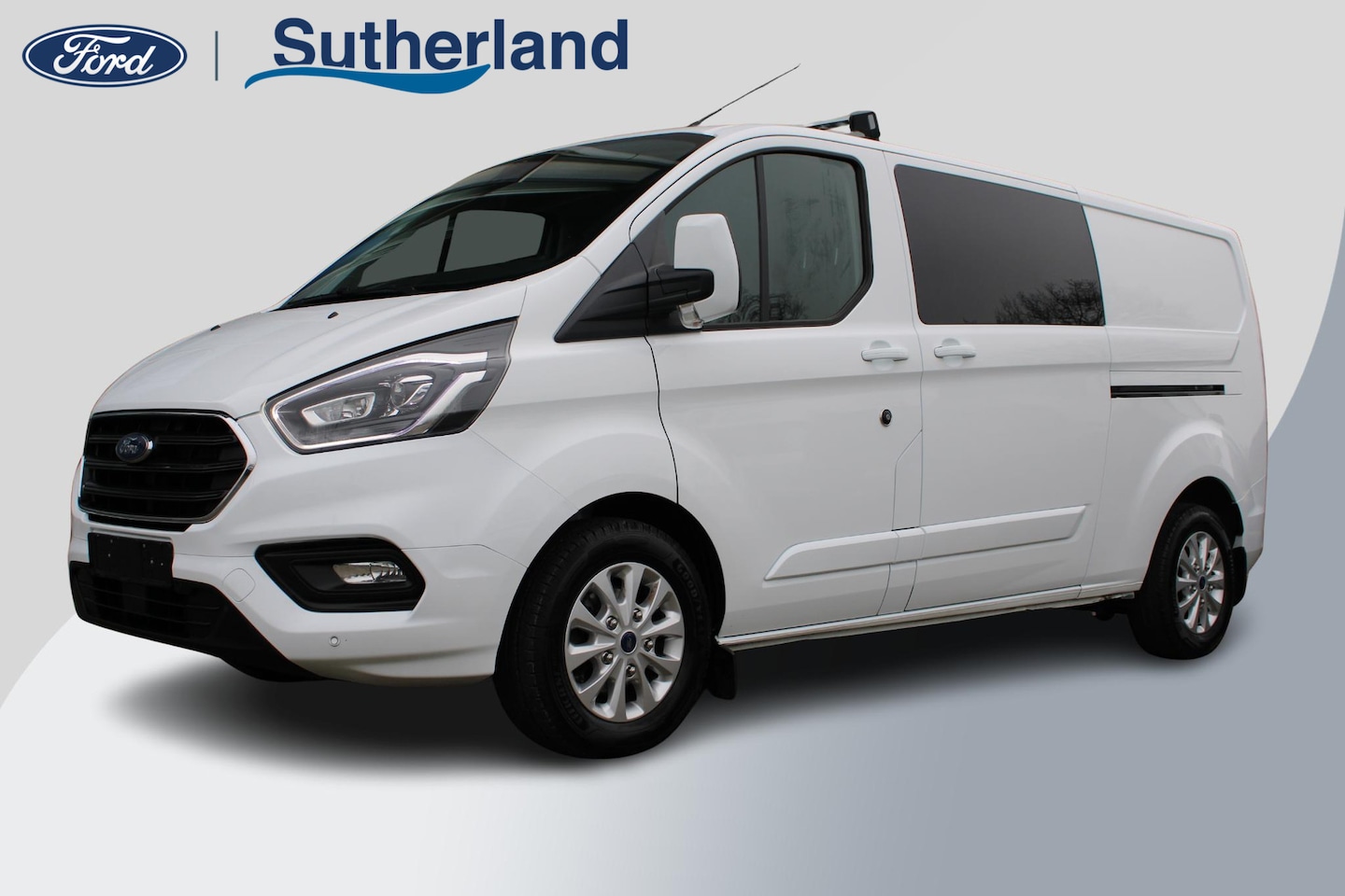 Ford Transit Custom - 340 2.0 TDCI L2H1 Limted | 170pk Automaat | Dubbele Cabine | DC | Dubbele Schuifdeur incl. - AutoWereld.nl