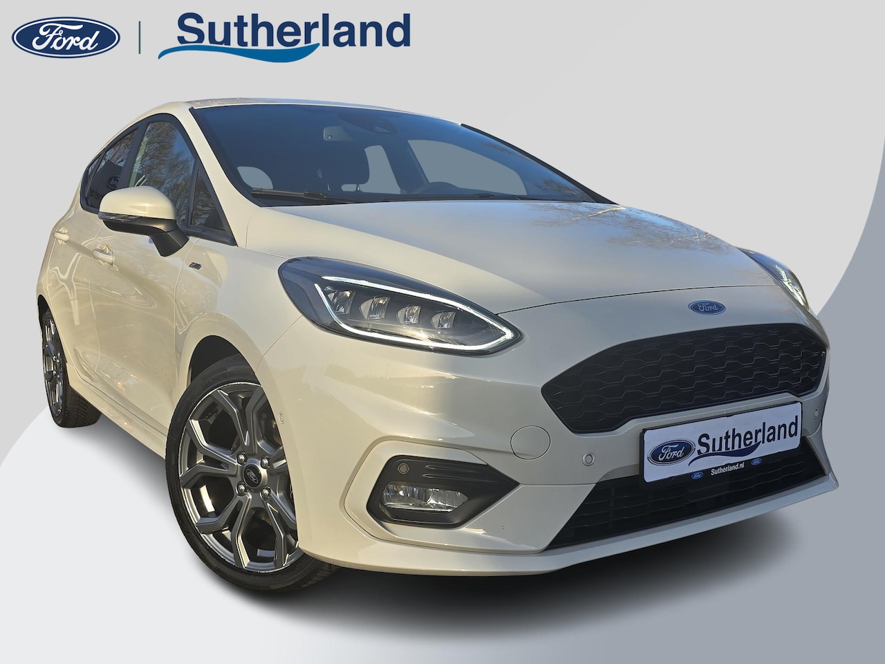 Ford Fiesta - 1.0 EcoBoost Hybrid ST-Line X | Adaptive cruise control | Winter Pack | Dodehoeksensoren | - AutoWereld.nl