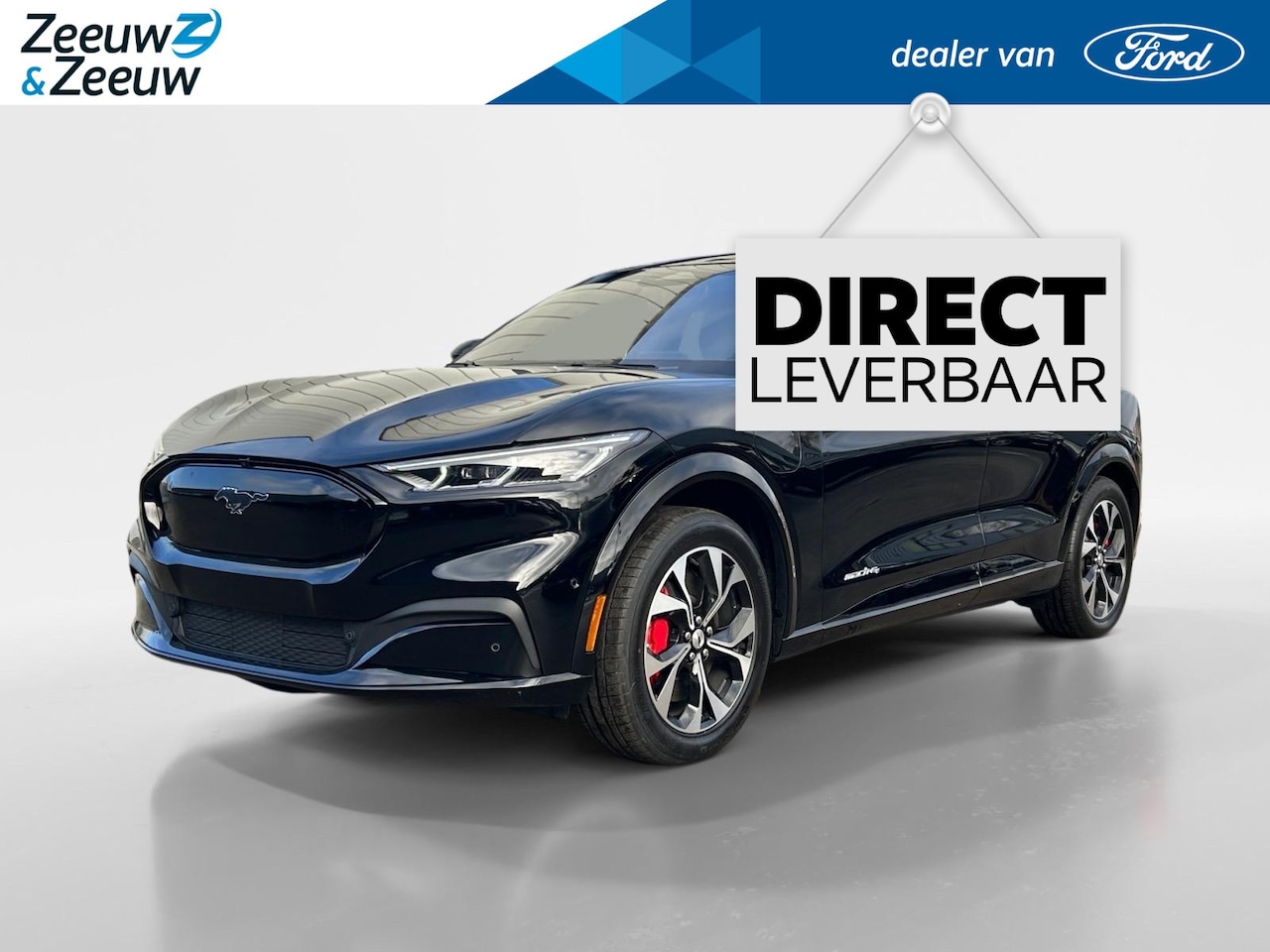 Ford Mustang Mach-E - Premium AWD 72,6 kWh 316pk | Direct leverbaar | Stoel- stuur en voorruitverwarming | Panor - AutoWereld.nl