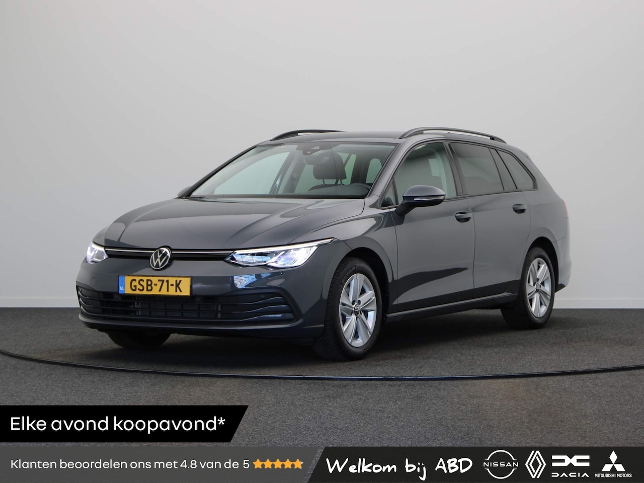 Volkswagen Golf Variant - 1.5 eTSI Life Business | 1400kg Trekvermogen | Stuur en Stoelverwarming | Getint Glas | Tr - AutoWereld.nl