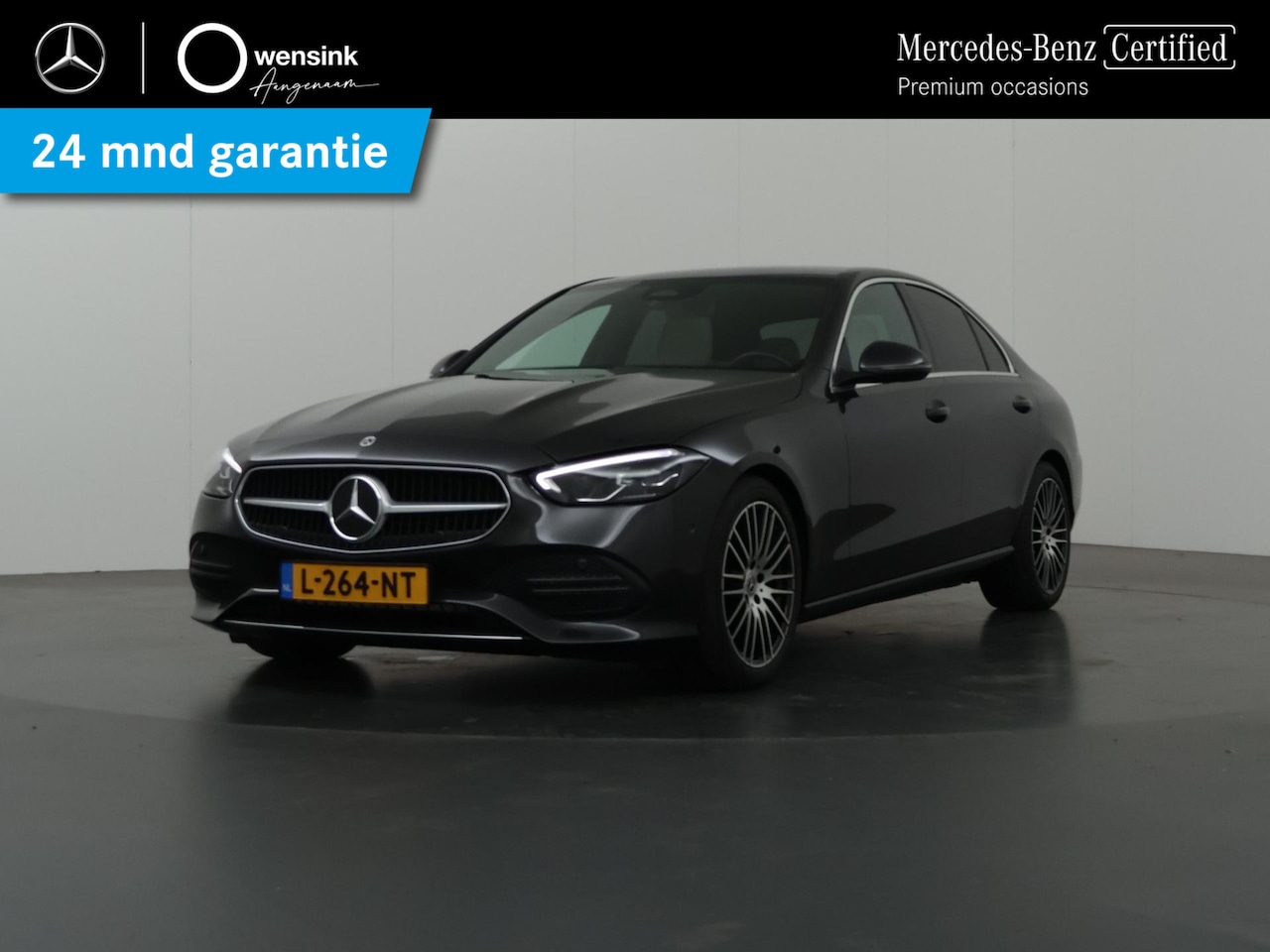 Mercedes-Benz C-klasse - 180 Luxury Line | Panoramadak | 18 inch multispaaks velgen | Sfeerverlichting | Stoelverwa - AutoWereld.nl