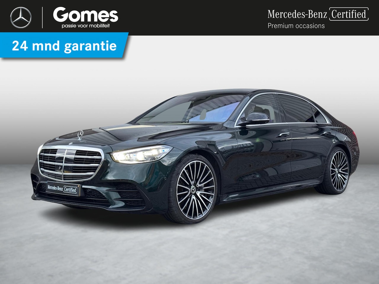 Mercedes-Benz S-klasse - 500 4MATIC Lang | Beige leder | Executive pakket - AutoWereld.nl