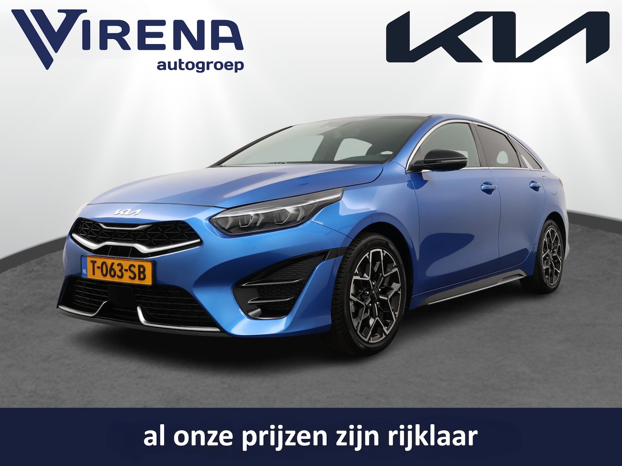 Kia Pro cee'd - 1.5 T-GDi GT-Line LED Koplampen - Adaptief Cruise Control - Navigatie- Climate Control - A - AutoWereld.nl
