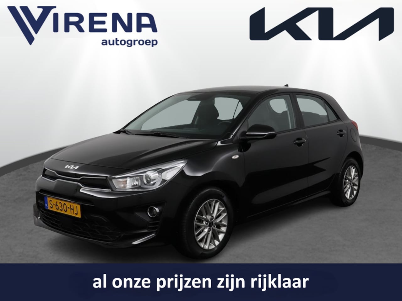 Kia Rio - 1.0 T-GDi MHEV DynamicLine - Navigatie - Bluetooth - Achteruitrij camera - Parkeer sensore - AutoWereld.nl