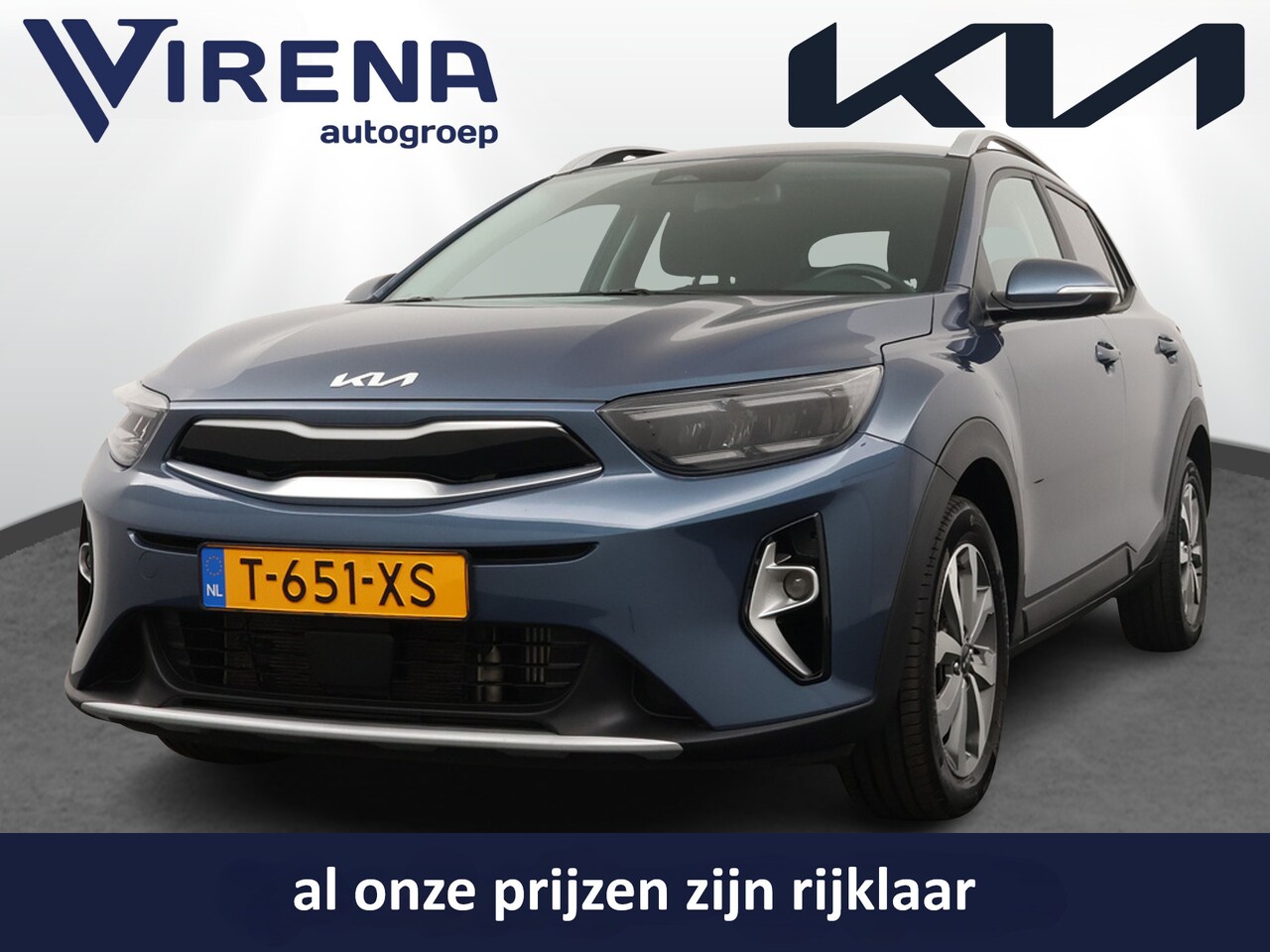 Kia Stonic - 1.0 T-GDi MHEV DynamicPlusLine Led Koplampen - Climate Control - Cruise Control - Navigati - AutoWereld.nl