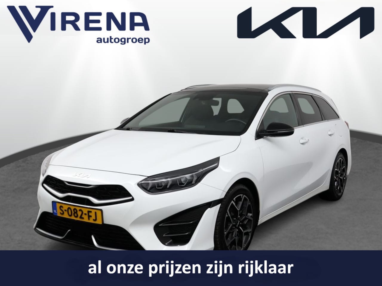 Kia Cee'd Sportswagon - Ceed 1.5 T-GDi GT-Line Automaat - Trekhaak - Navigatie - Schuif-/kanteldak - Stoel-/stuurv - AutoWereld.nl