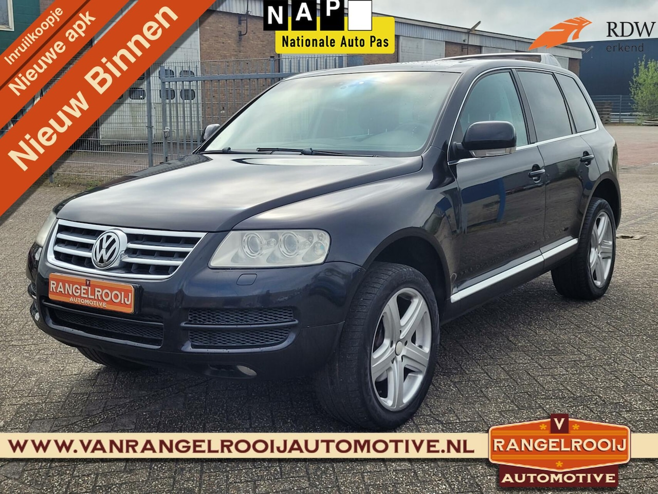 Volkswagen Touareg - 3.2 V6 aut., trekh. (3500kg), schuifdak, leer, xenon - AutoWereld.nl