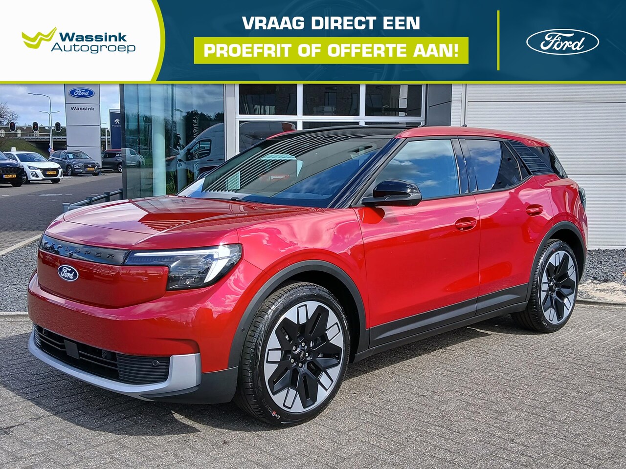 Ford Explorer - 79 kWh 340pk AWD Premium | Lederen bekleding | Navigatie | 21 inch lichtmetalen velgen | - AutoWereld.nl