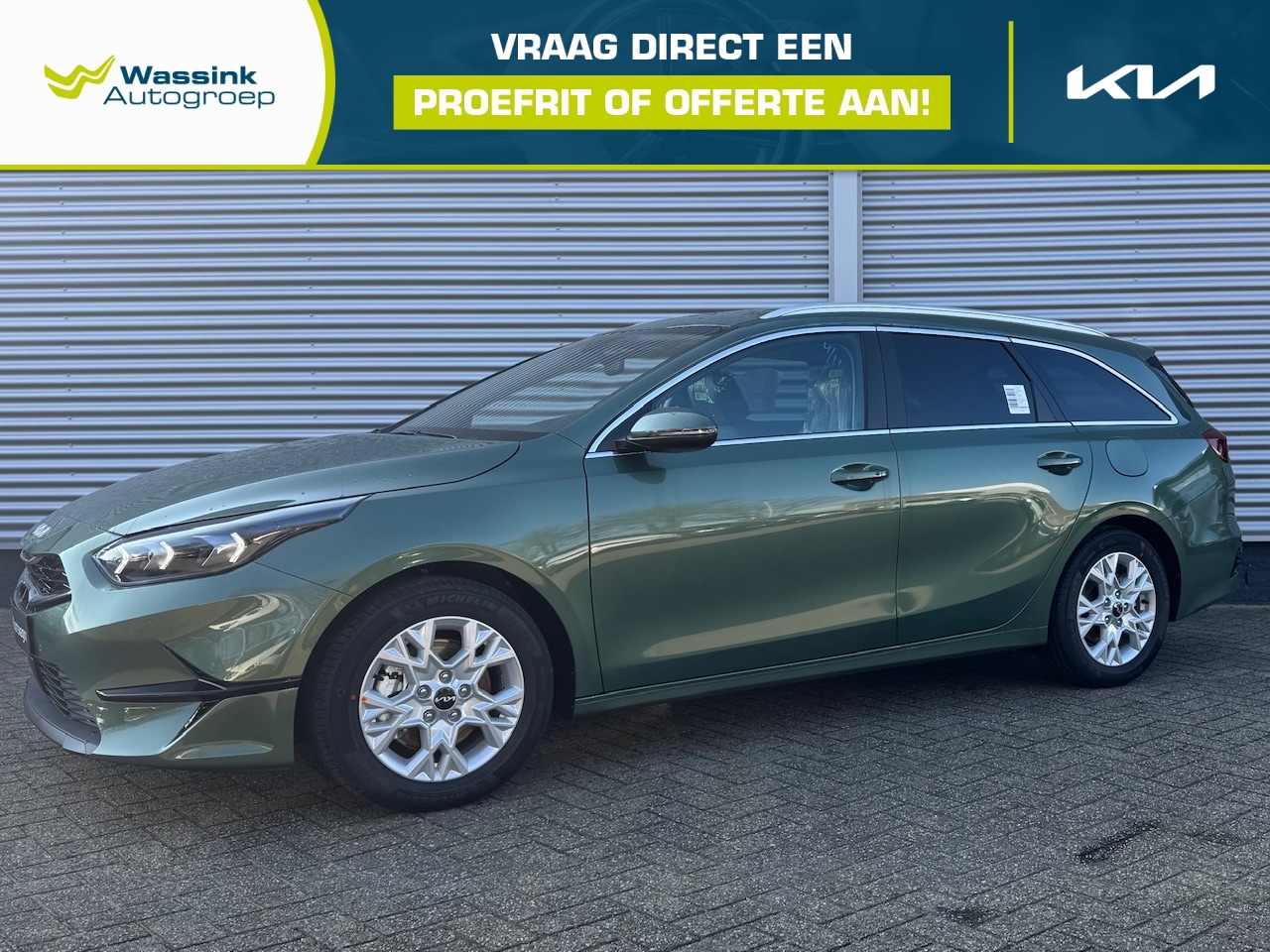 Kia Cee'd Sportswagon - Ceed Sw 1.0 T-GDi 100pk DynamicPlusLine | Stoel/Stuurwielverwarming | Navigatie | Climate - AutoWereld.nl