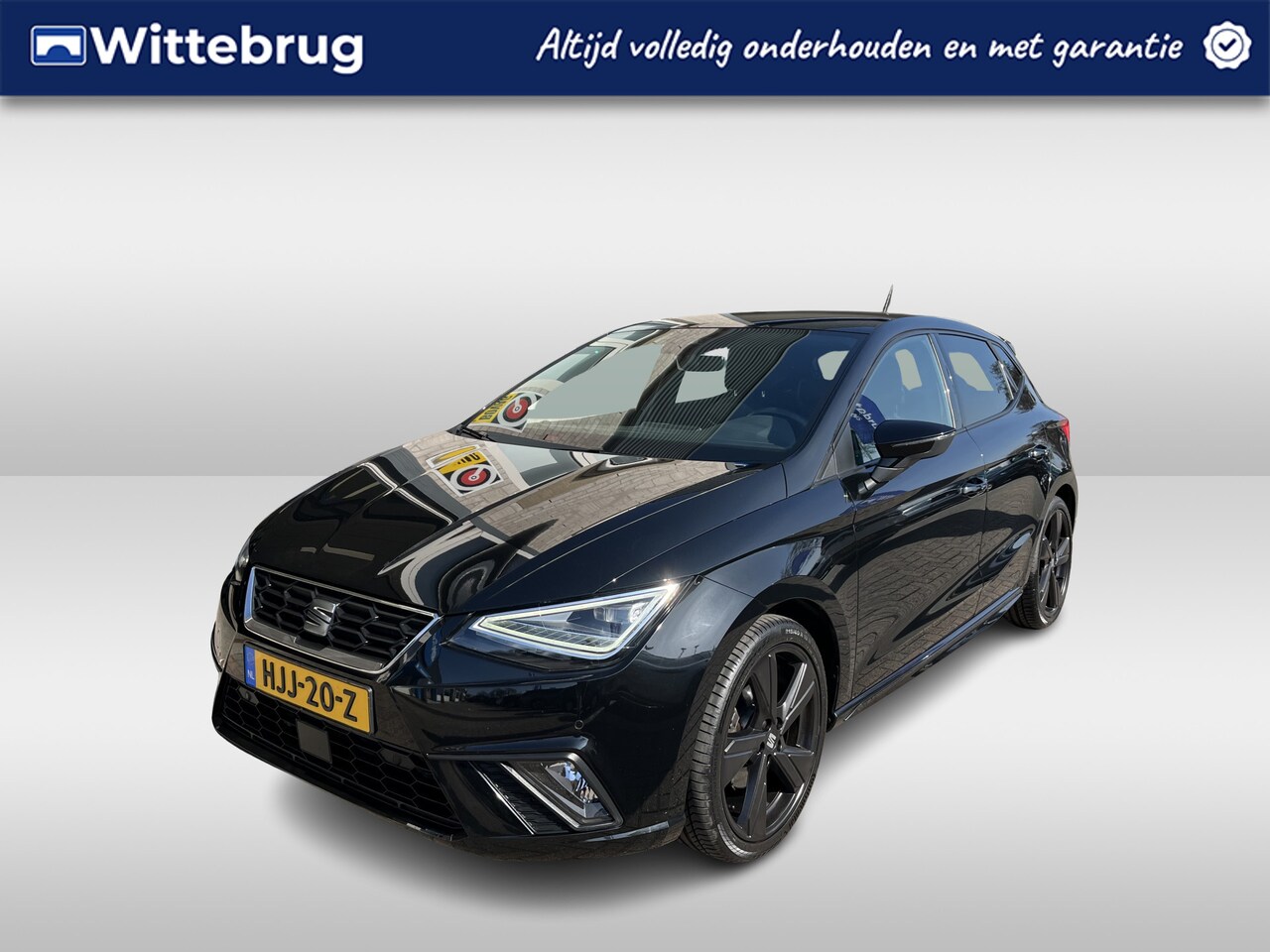 Seat Ibiza - 1.0 TSI DSG FR Black Edition / AUTOMAAT/ BLACK EDITION/ KEYLESS/ 18" LMV/ FULL LED/ CRUISE - AutoWereld.nl
