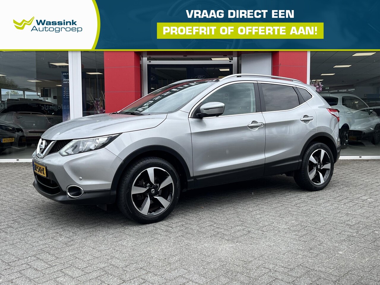 Nissan Qashqai - 1.2 115pk DIG-T N-Connecta | Panoramadak | 18 inch Lichtmetalen velgen - AutoWereld.nl