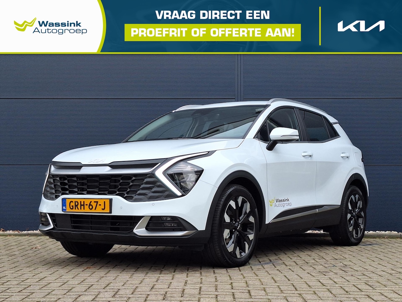 Kia Sportage - 1.6 T-GDi 265pk Plug-In Hybrid AT6 4WD DynamicLine | DIRECT LEVERBAAR - AutoWereld.nl