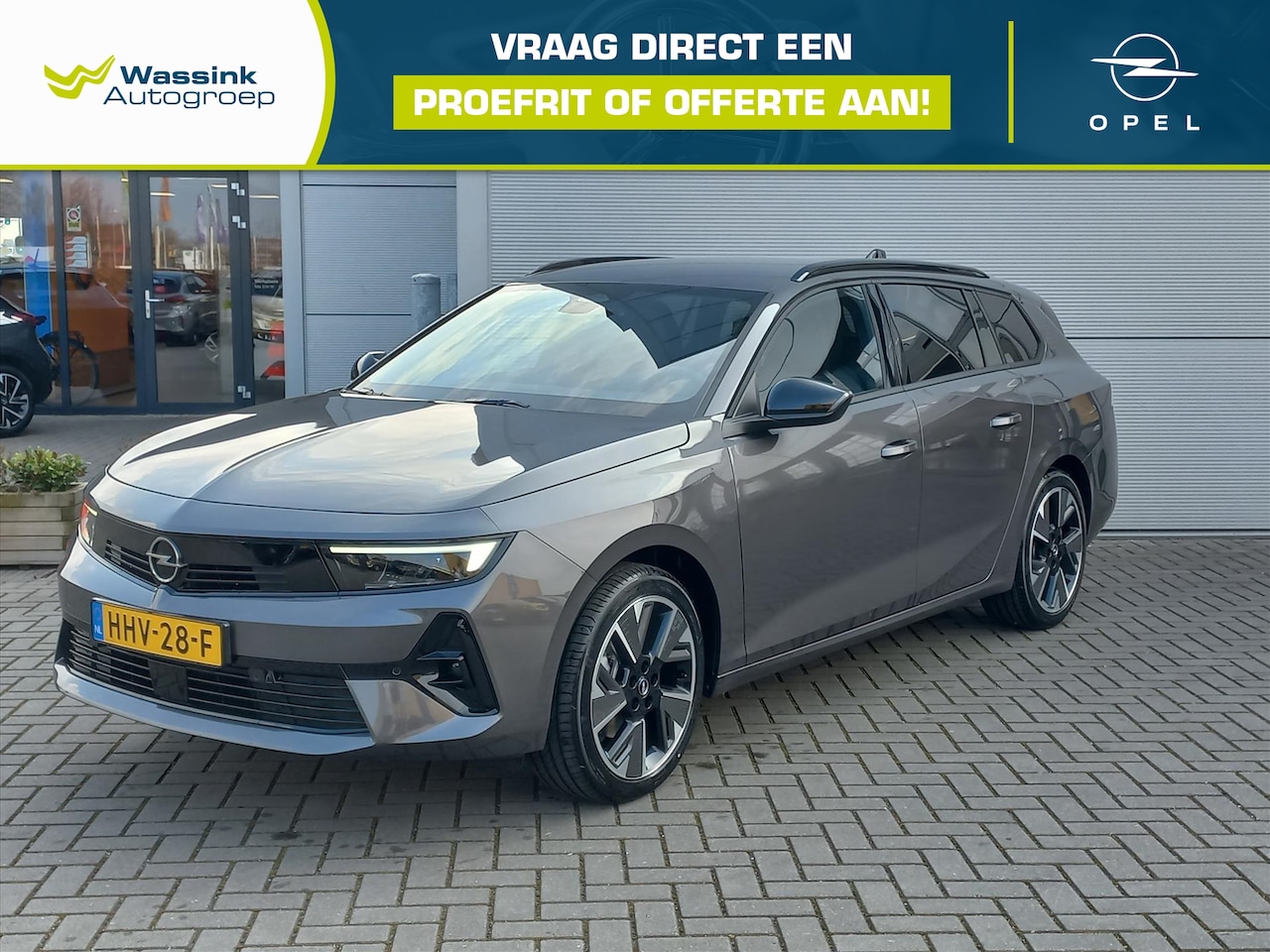 Opel Astra Sports Tourer - 54kw 156pk Automaat Business Edition | Climate Control | Navigatie | Trekhaak | Winterpack - AutoWereld.nl