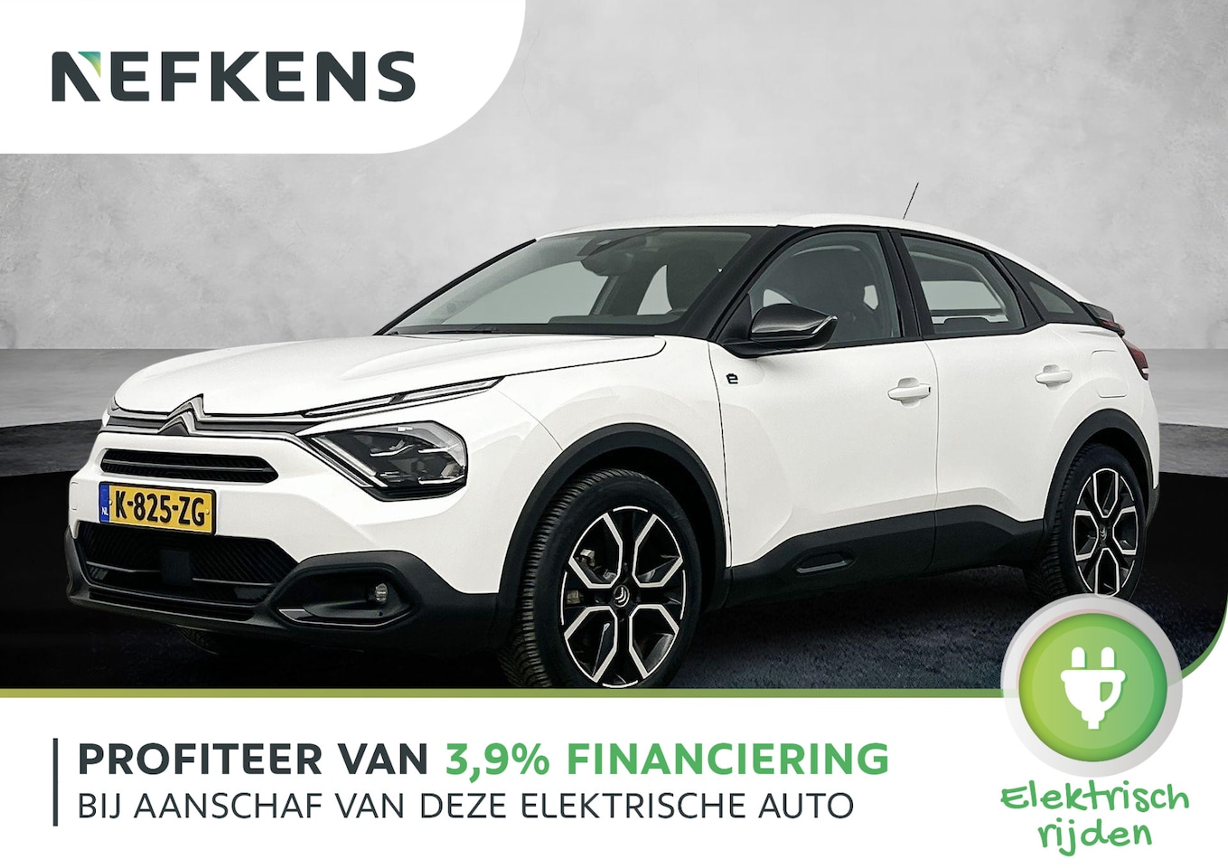 Citroën Ë-C4 - 50kWh Feel | ACCU 89% | 1ste eigenaar | Stoel-Stuur-Voorruitverwarming | Camera | Navigati - AutoWereld.nl