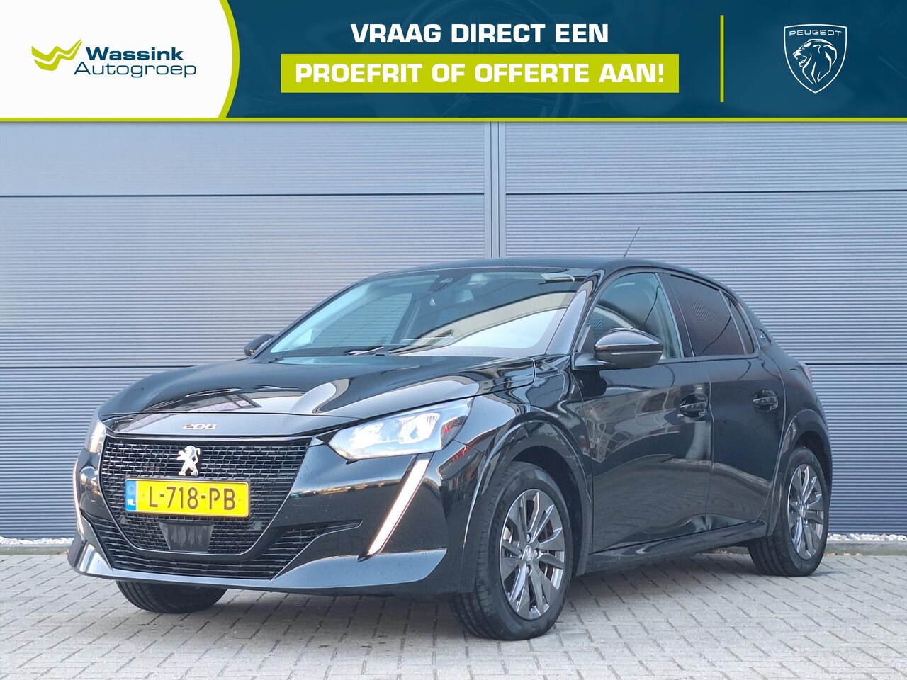 Peugeot e-208 - EV 50kWh 136pk Allure Pack | 3 fase | Navigatie | Apple Carplay / Stoelverwarming Android - AutoWereld.nl