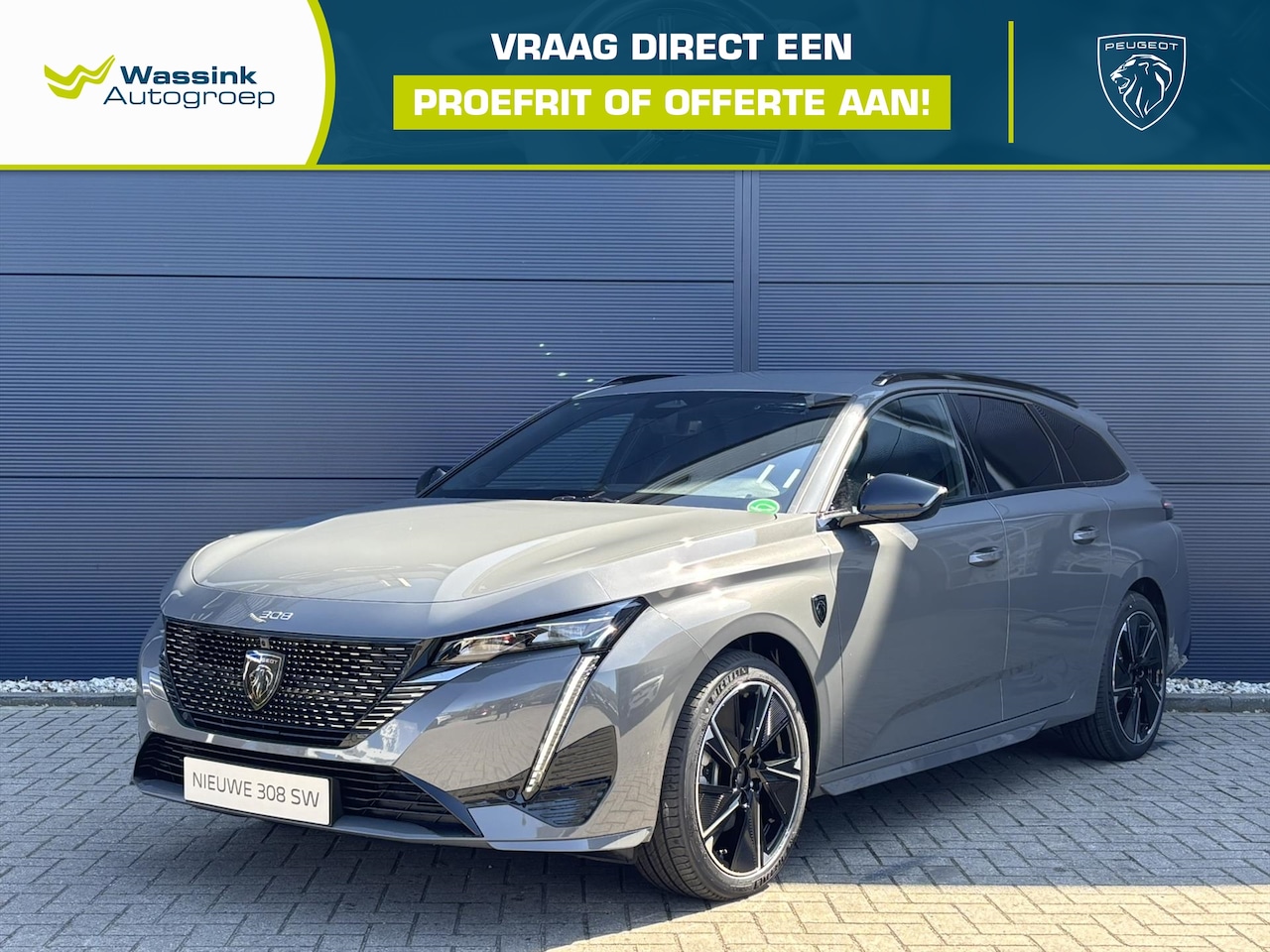 Peugeot e-308 SW - EV 54kWh 156pk GT Avantage | Voorraad Auto Snel Leverbaar | Elektrisch Verstelbare Stoel | - AutoWereld.nl