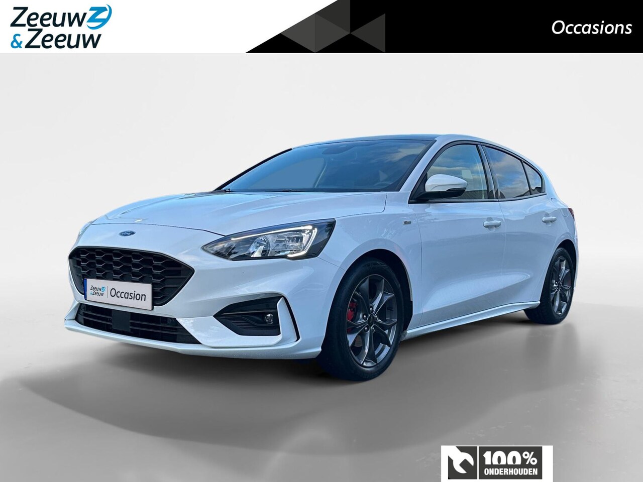 Ford Focus - 1.0 EcoBoost Hybrid ST Line X Business | Dealer onderhouden | Navigatie | Apple carplay & - AutoWereld.nl