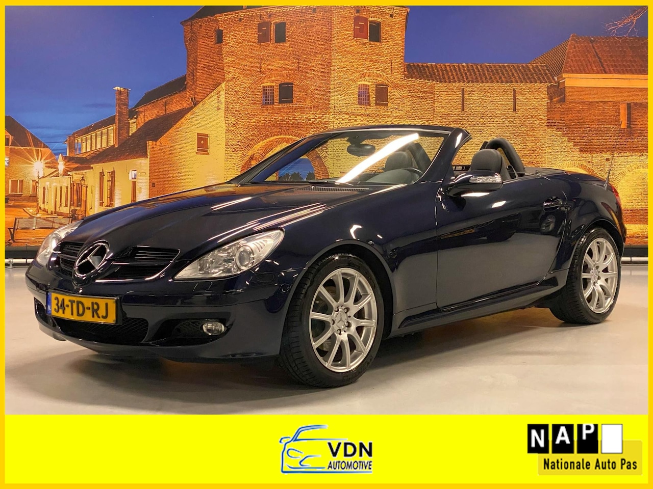 Mercedes-Benz SLK-klasse - 280 Sport Xenon Leer Airscarf 89.506km - AutoWereld.nl