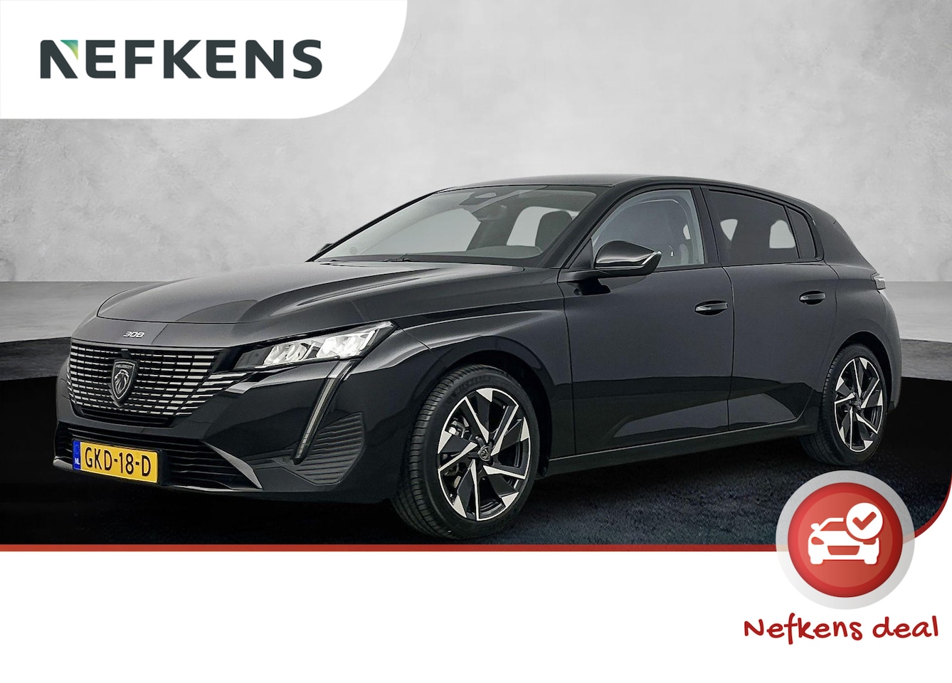 Peugeot 308 - 1.2 130 pk Allure Pack Business | Navigatie | Comfort Stoel | Voorruit Verwarming | Camera - AutoWereld.nl