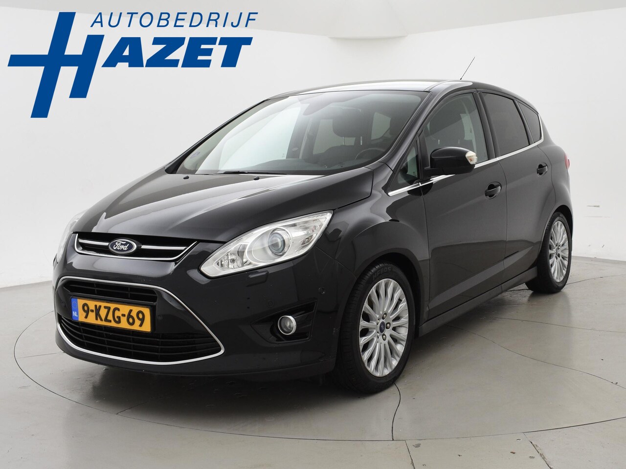 Ford C-Max - 1.6 ECOBOOST 150 PK TITANIUM + LEDER | STOELVERW. | TREKHAAK 1500 KG | XENON | CAMERA - AutoWereld.nl