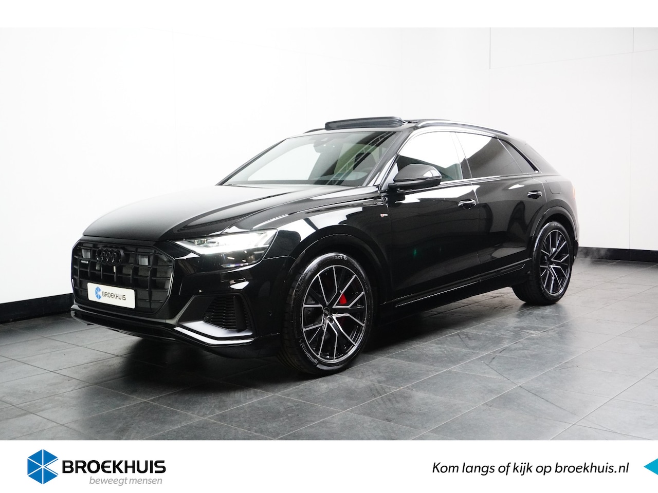 Audi Q8 - 60 TFSI e quattro Pro Line S Competition | Carbon pakket | Luchtvering | Trekhaak | Sports - AutoWereld.nl
