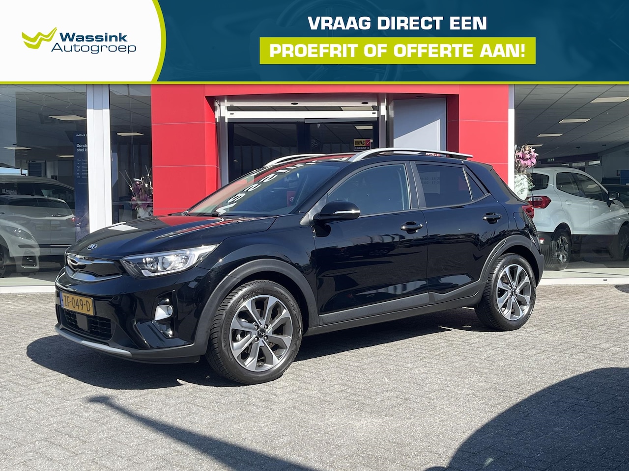 Kia Stonic - 1.0 T-GDi 100pk DynamicPlusLine | Navigatie | Airco | Cruise Control | Lichtmetalen velgen - AutoWereld.nl