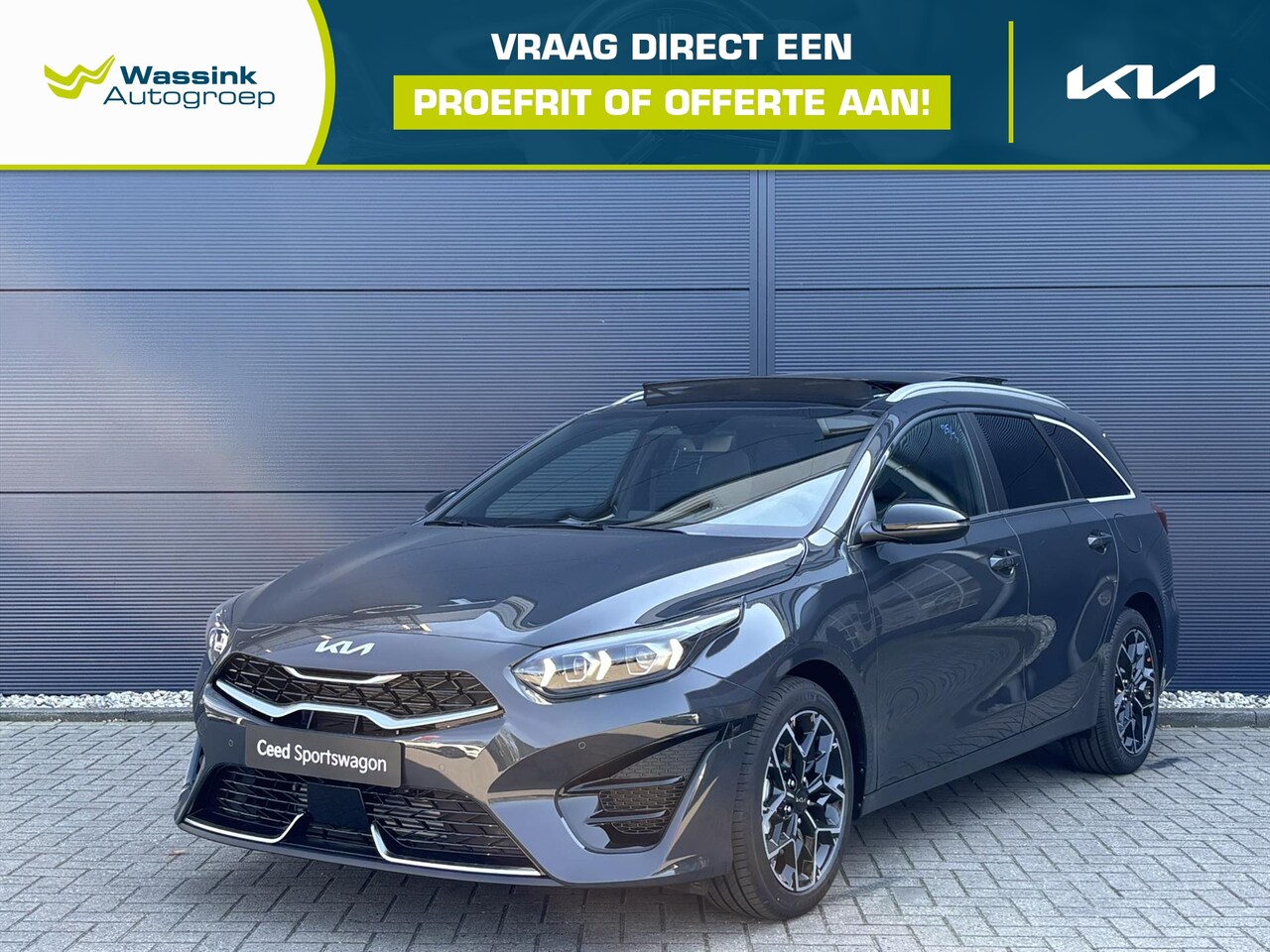 Kia Cee'd Sportswagon - Ceed Sw 1.5T-GDi GT-PlusLine | Panoramadak | StoelStuurverwarming | 18 inch GT-Line velgen - AutoWereld.nl