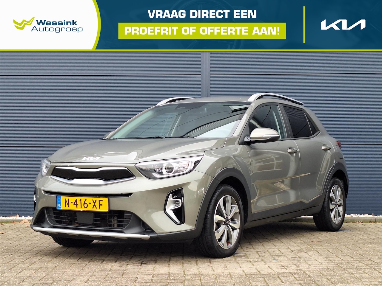 Kia Stonic - 1.0 T-GDi DynamicPlusLine 1.0 T-GDi 100pk DynamicPlusLine - AutoWereld.nl