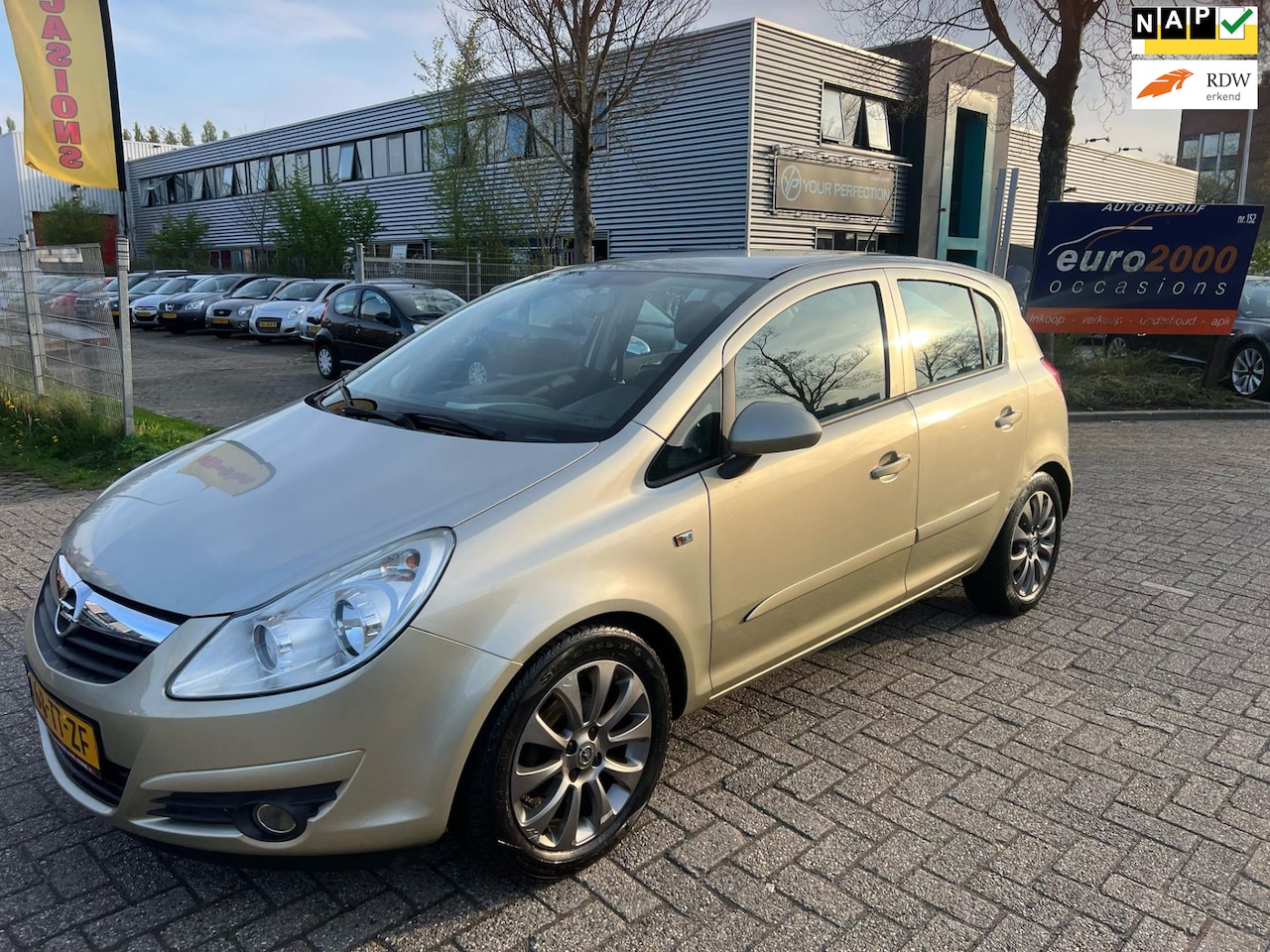 Opel Corsa - 1.4-16V Enjoy - AIRCO - 5 DEURS - NIEUWE APK - AutoWereld.nl