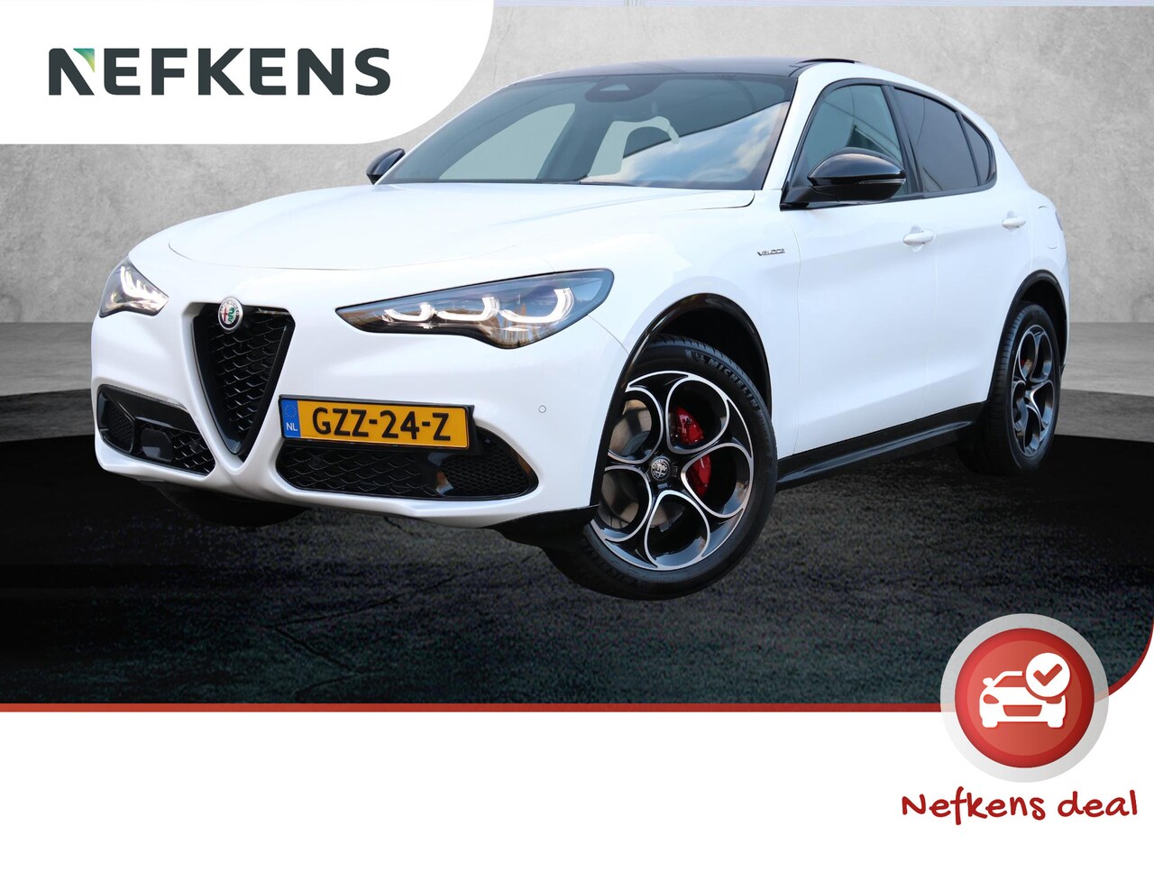 Alfa Romeo Stelvio - 280pk Turbo GME AWD Tributo Italiano | Winterpakket | Harman Kardon | VOLLEER S.stoelen | - AutoWereld.nl