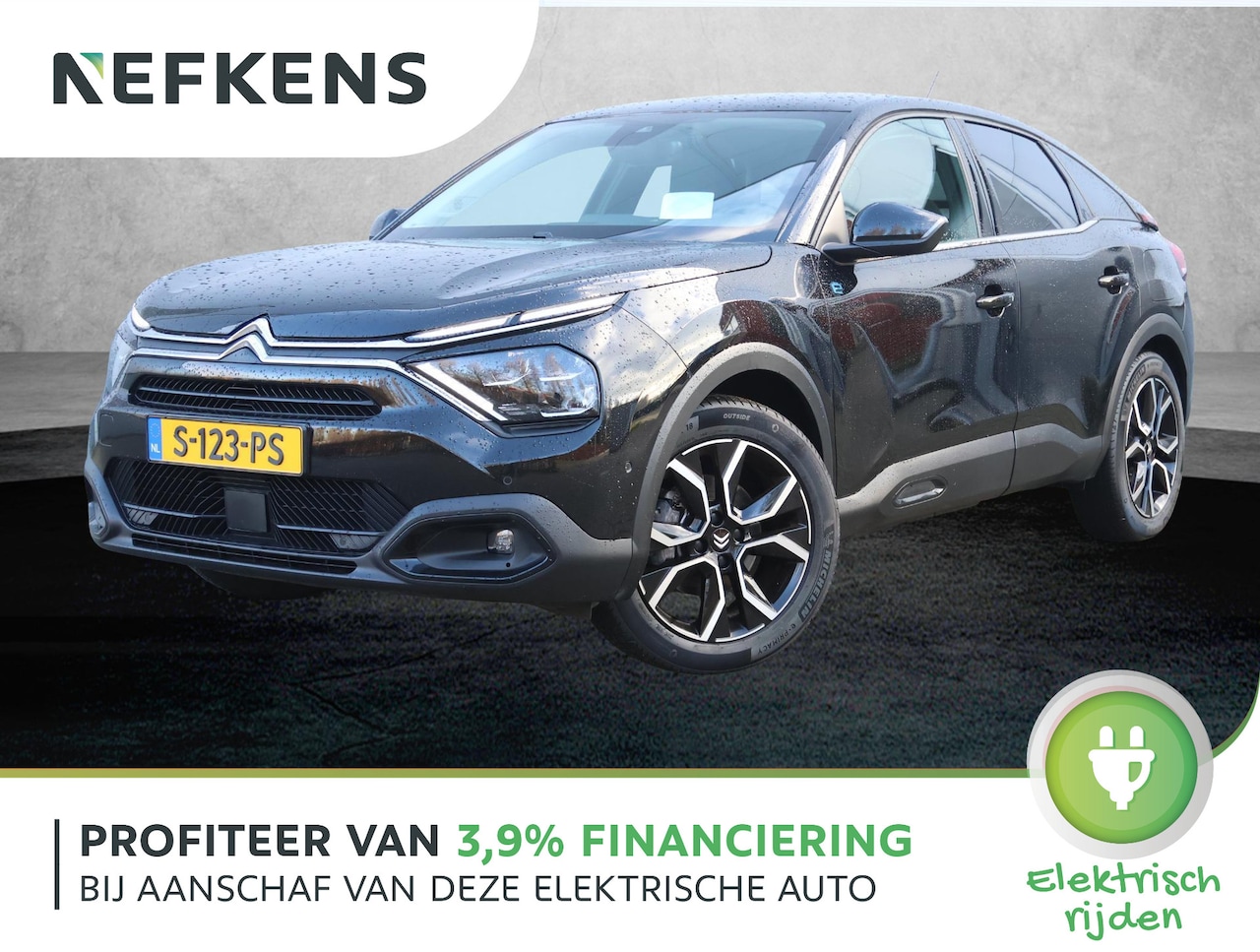 Citroën Ë-C4 - Shine 50 kWh 3-fase | Winterpakket | HiFi Focal | Camera | Adaptive Cruise | FULL LED | Ap - AutoWereld.nl