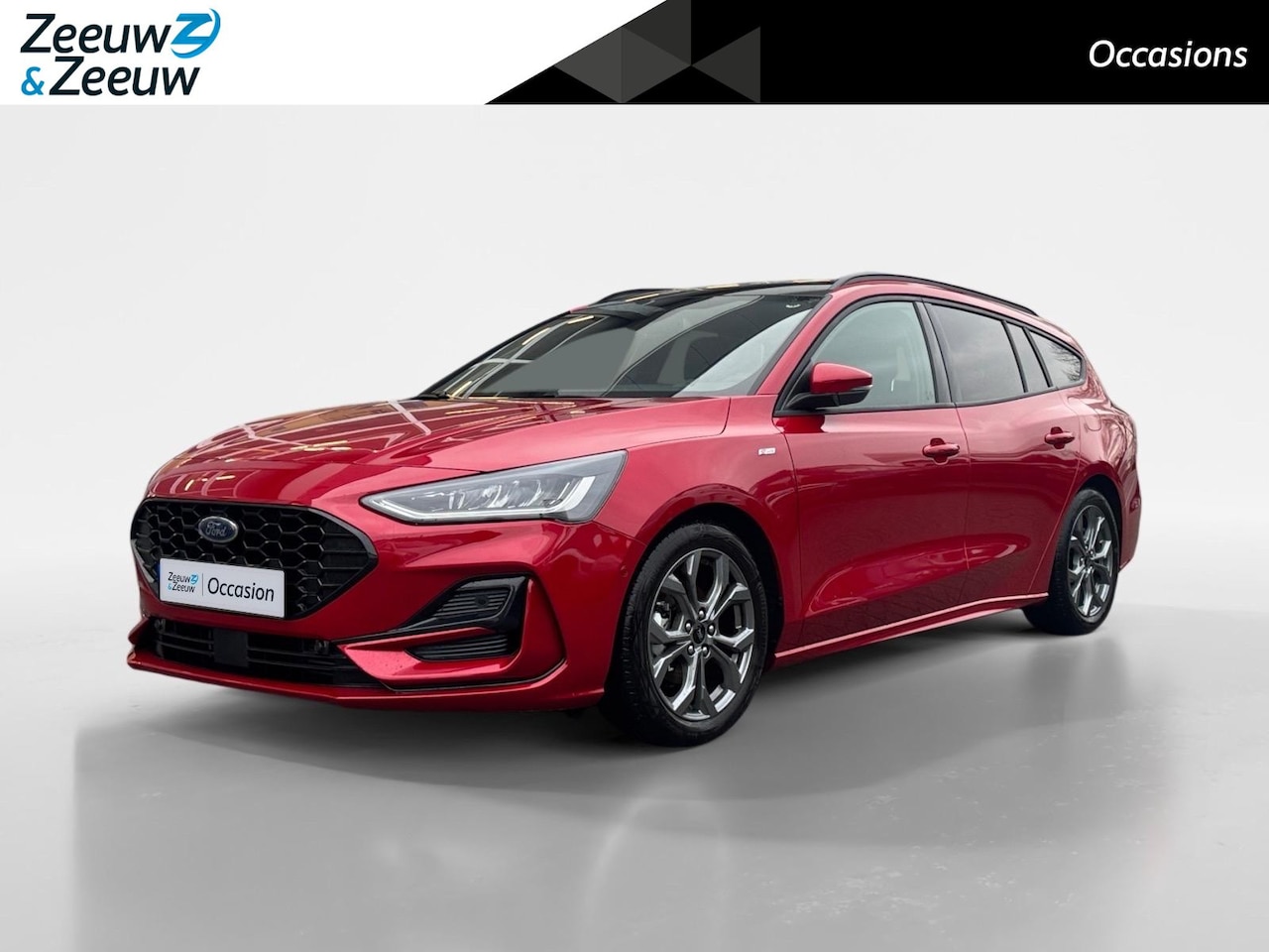 Ford Focus Wagon - 155 pk Hybrid ST Line | Schuif/kanteldak | Adapt. Cruise | Voorruitverwarming | - AutoWereld.nl