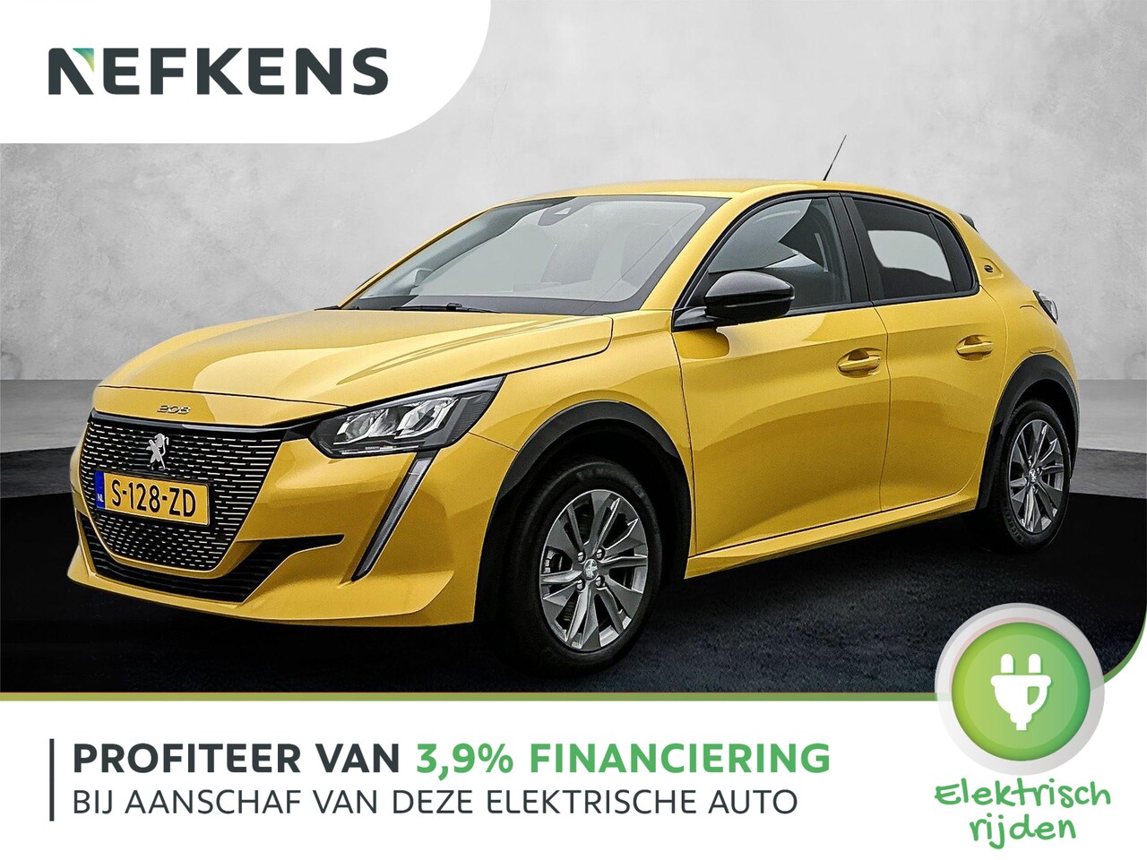 Peugeot e-208 - EV Active Pack 50 kWh 136 pk | Navigatie via Apple Carplay/Android Auto | Parkeersensoren - AutoWereld.nl