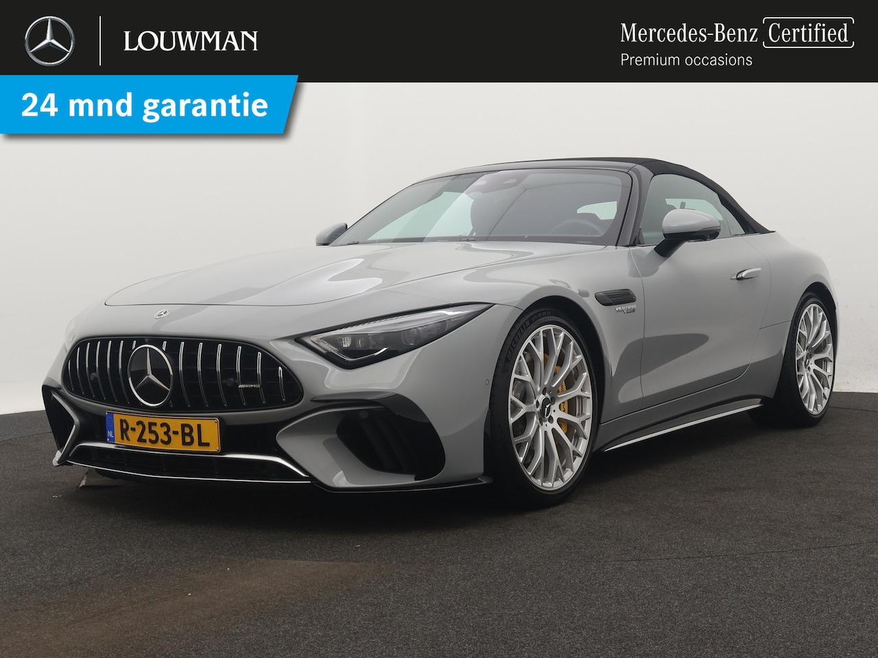 Mercedes-Benz SL-klasse Roadster - AMG 63 4MATIC+ | Multi spaaks lichtmetalen velgen AMG | Navigatie | Wide screen | Parking - AutoWereld.nl