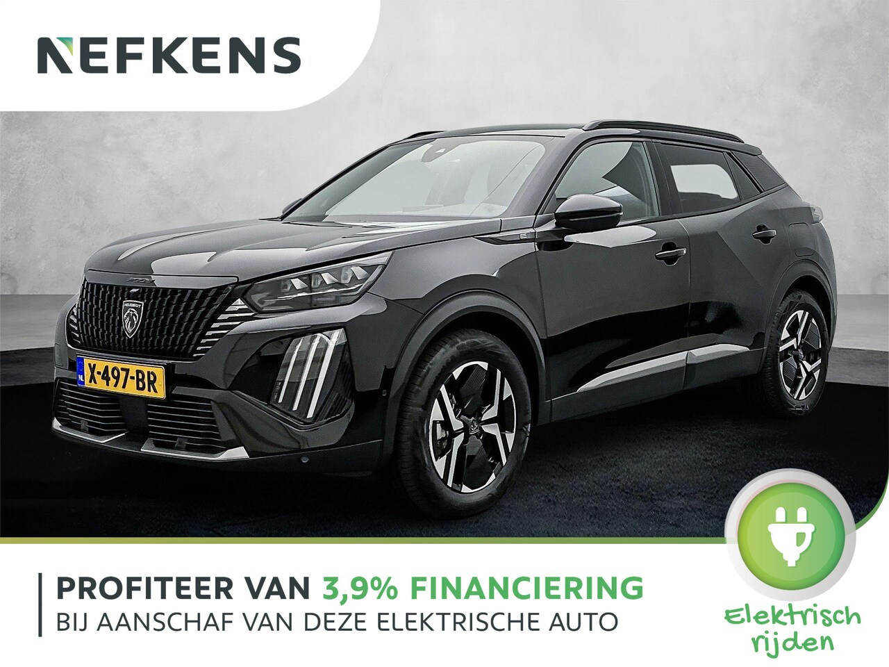 Peugeot e-2008 - EV GT 54 kWh 156 pk | Navigatie | Achteruitrijcamera | Accu 97% | Parkeersensoren Voor en - AutoWereld.nl