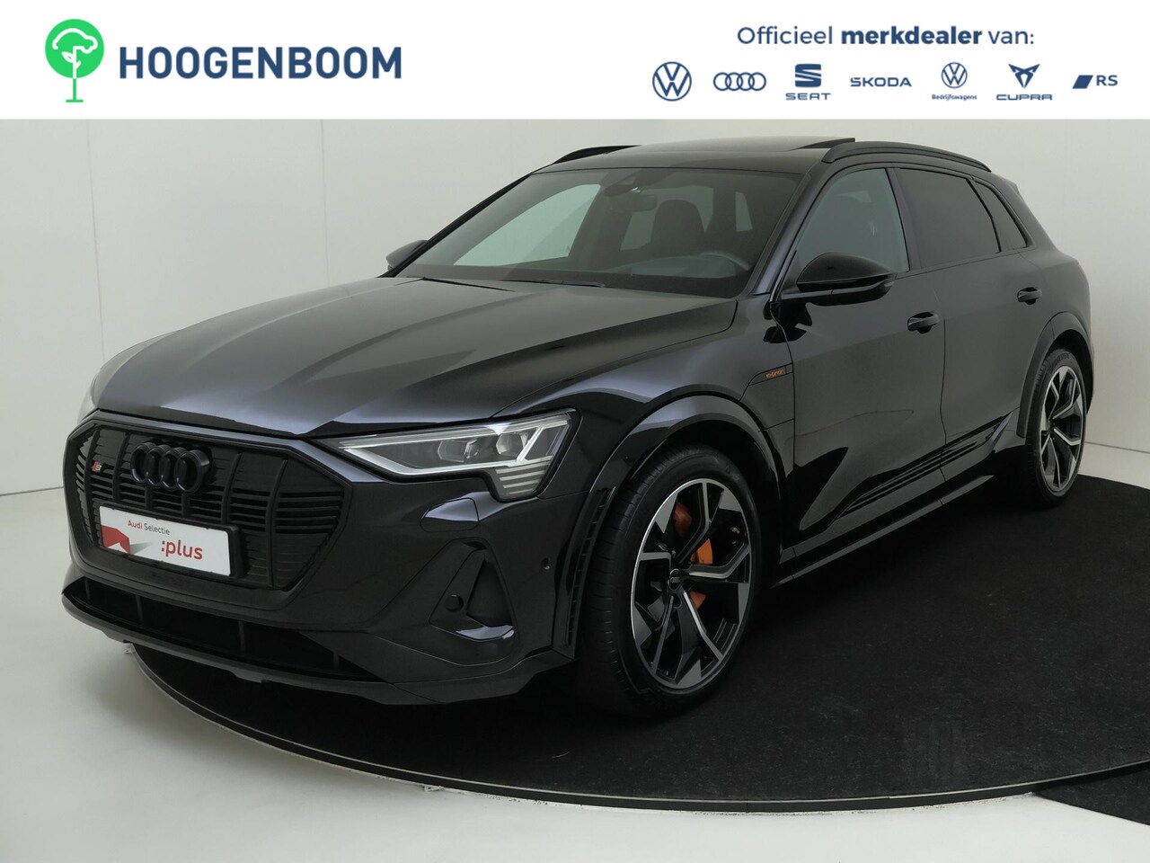 Audi e-tron - S quattro 95 kWh | Panoramadak | Luchtvering | Head-op display | Bang & Olufsen | Stoel- e - AutoWereld.nl